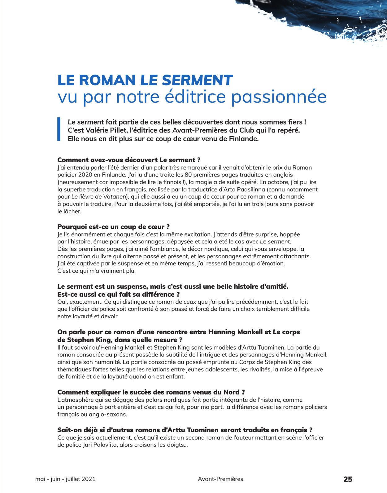 France Loisirs Catalogue - 01.05-31.07.2021 (Page 25)
