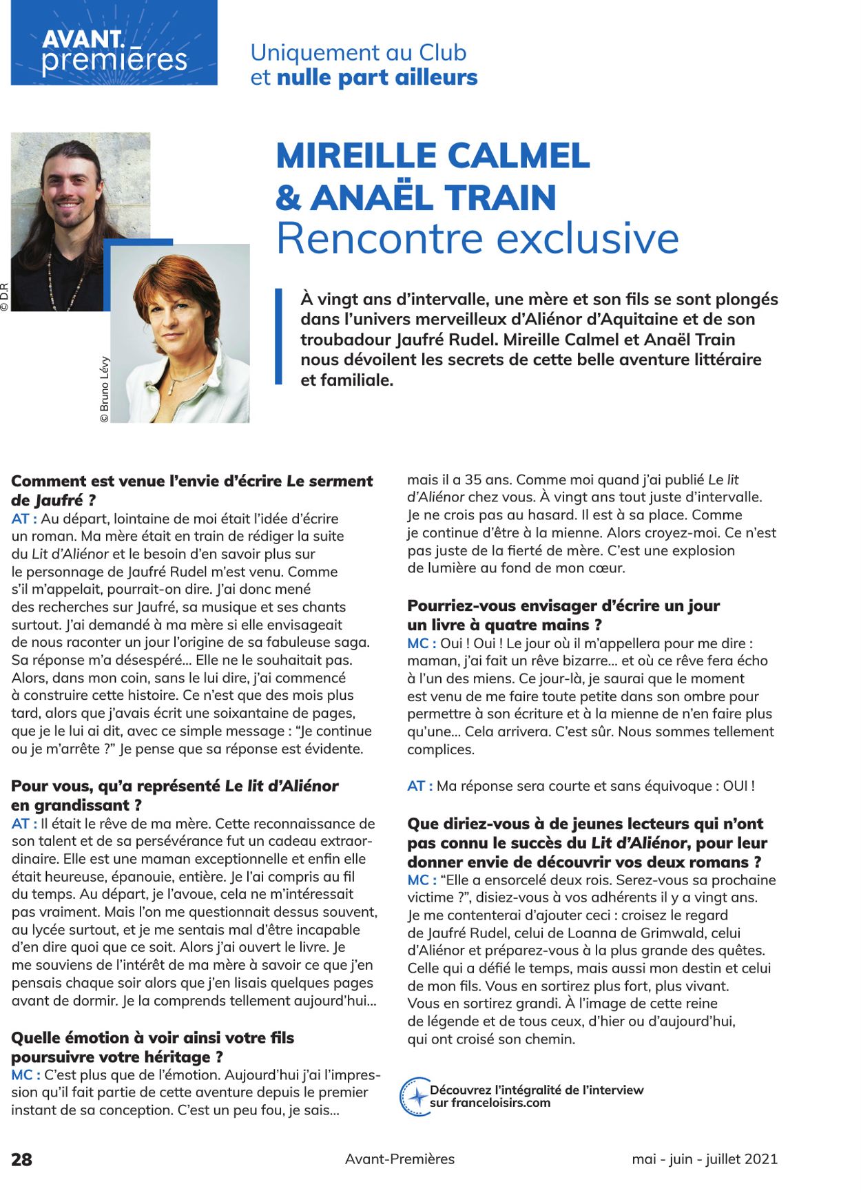 France Loisirs Catalogue - 01.05-31.07.2021 (Page 28)