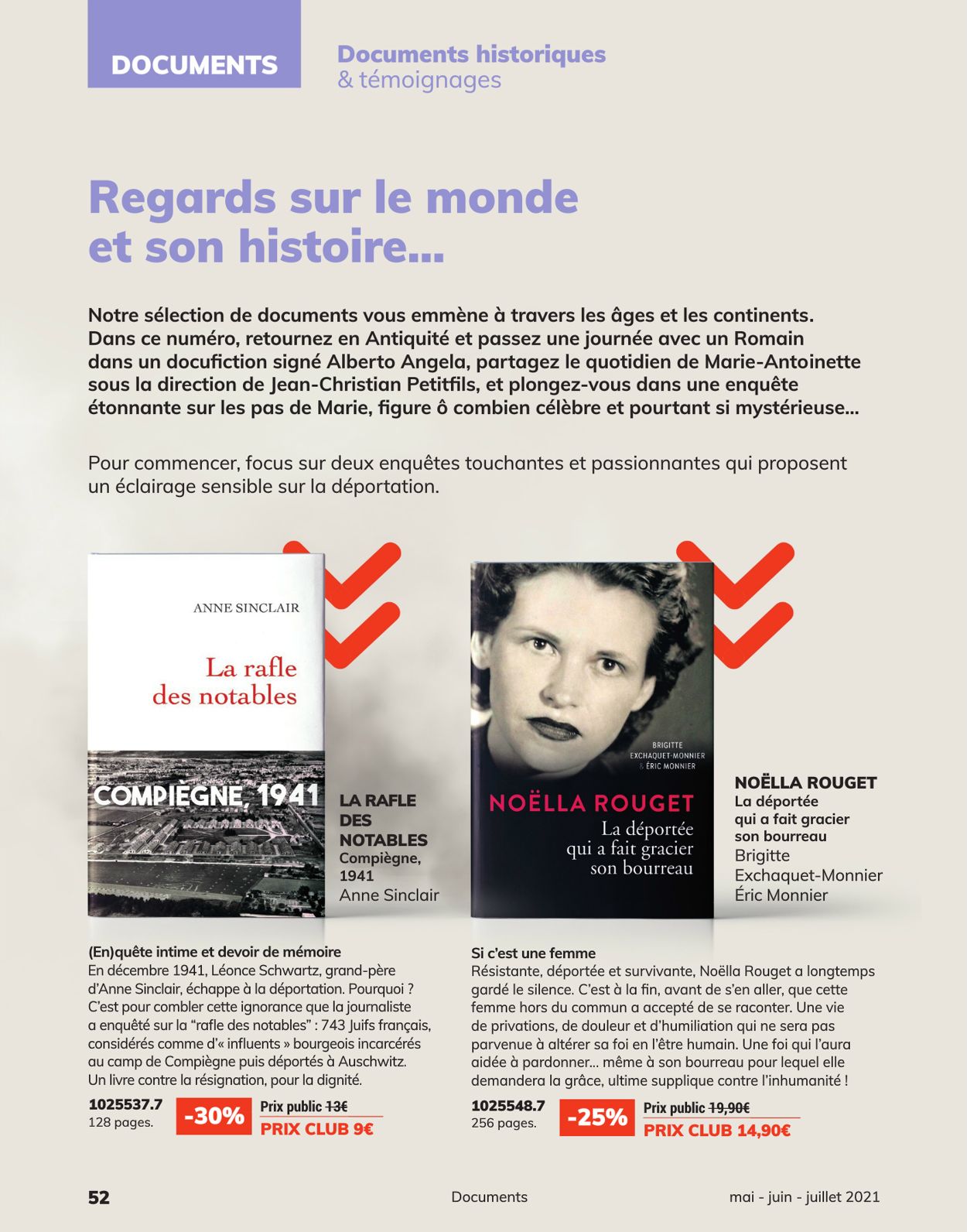 France Loisirs Catalogue - 01.05-31.07.2021 (Page 52)