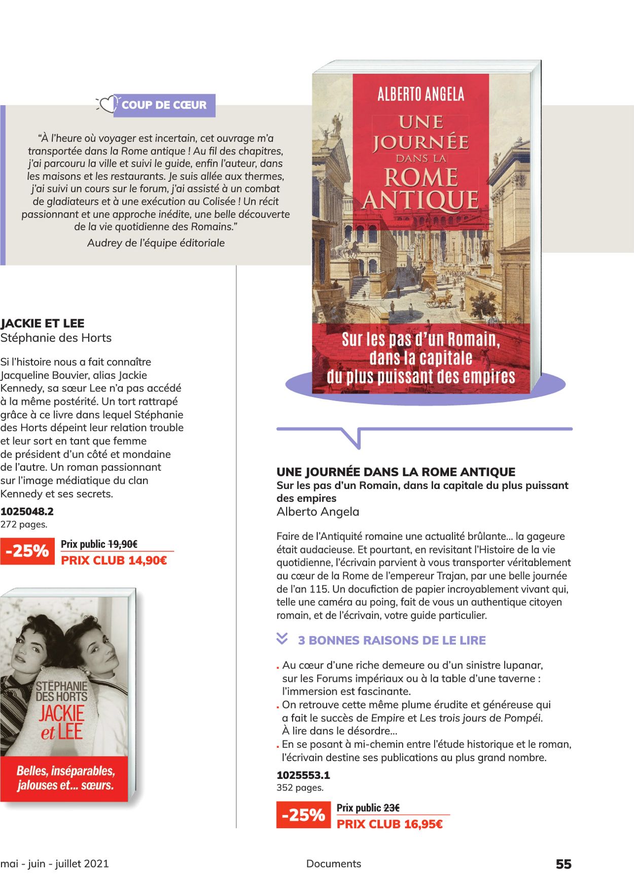 France Loisirs Catalogue - 01.05-31.07.2021 (Page 55)