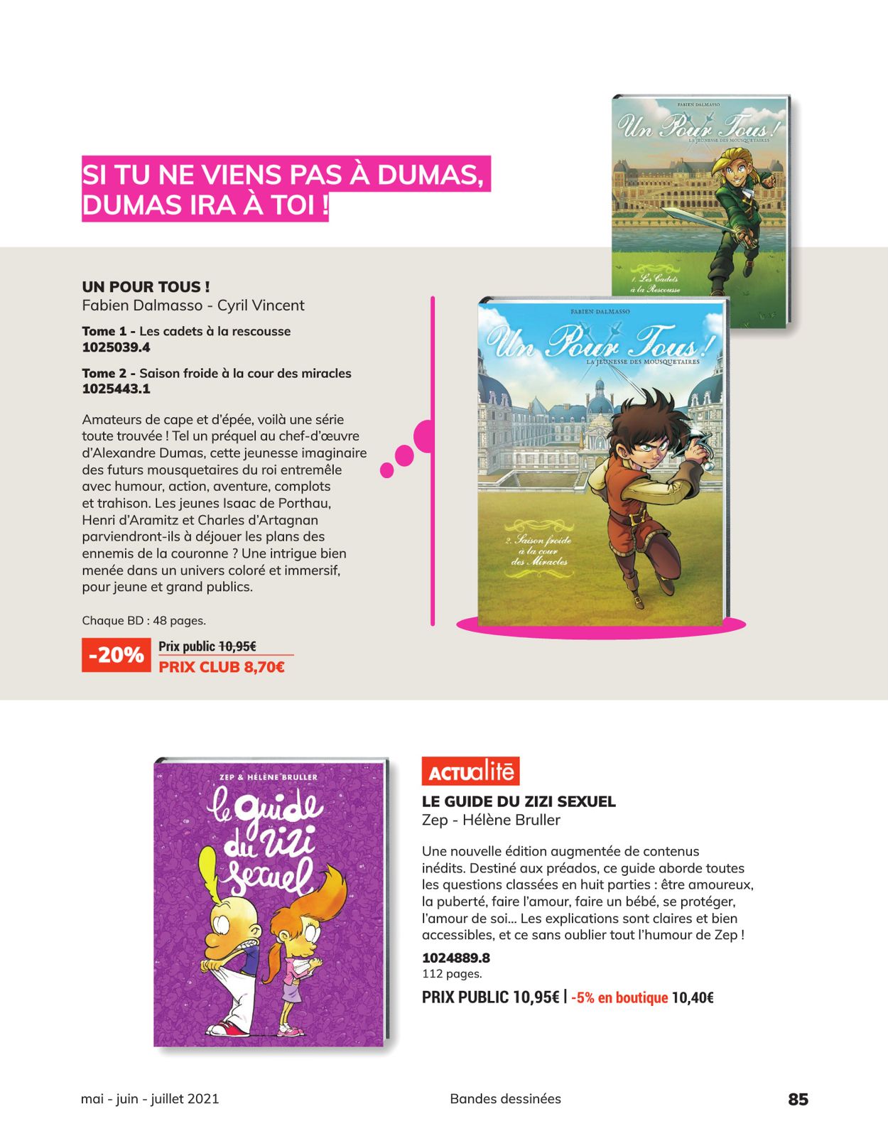 France Loisirs Catalogue - 01.05-31.07.2021 (Page 85)
