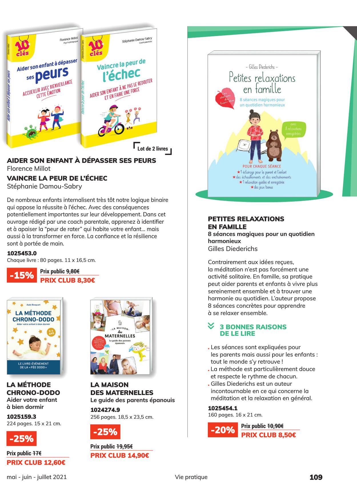 France Loisirs Catalogue - 01.05-31.07.2021 (Page 109)