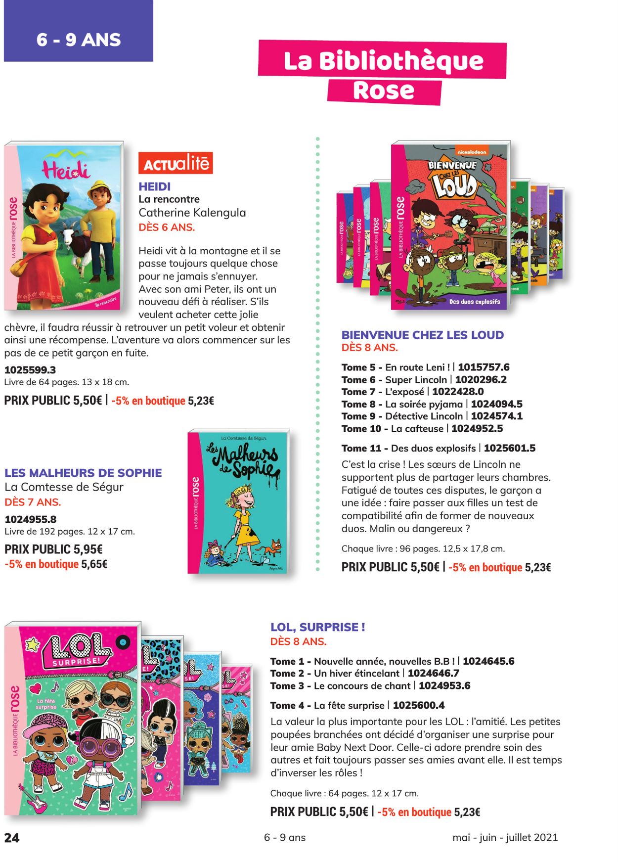 France Loisirs Catalogue - 01.05-31.07.2021 (Page 24)