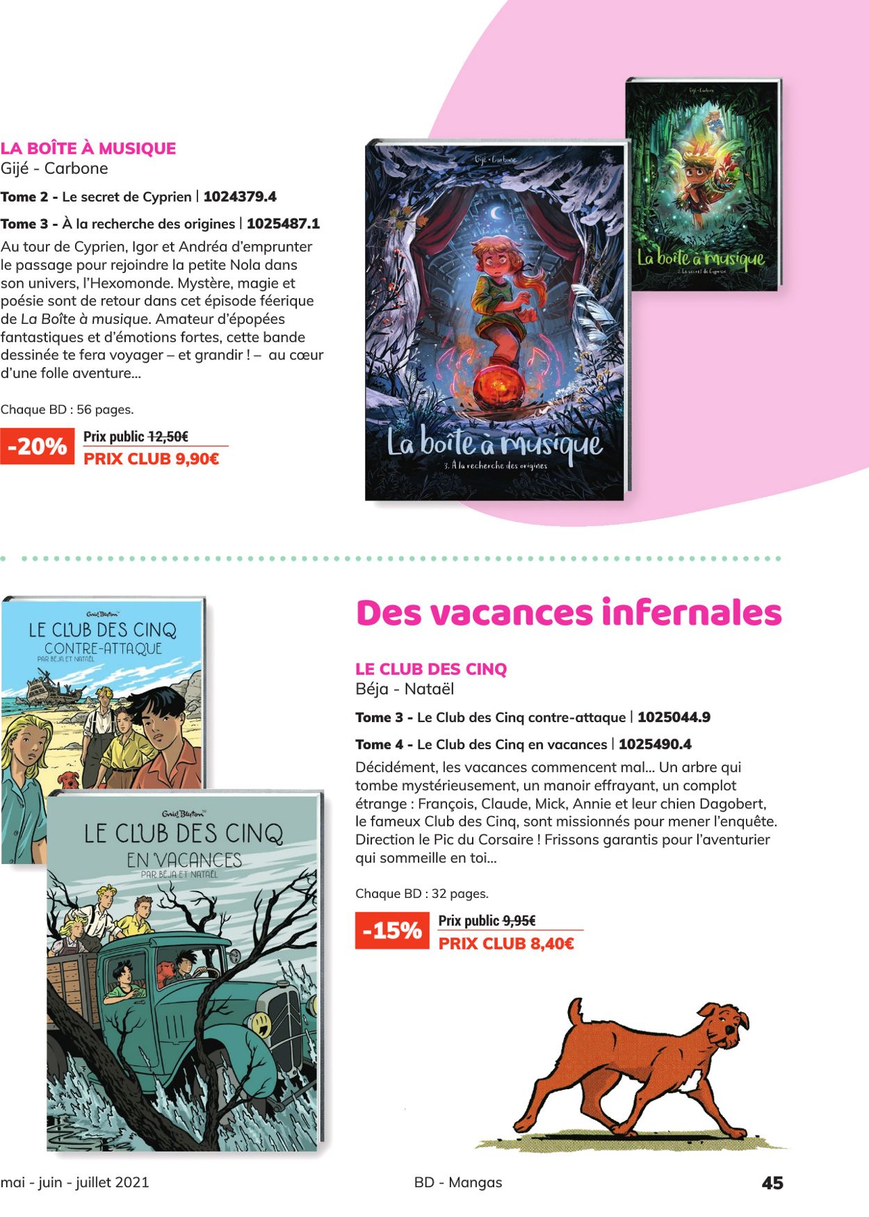 France Loisirs Catalogue - 01.05-31.07.2021 (Page 45)
