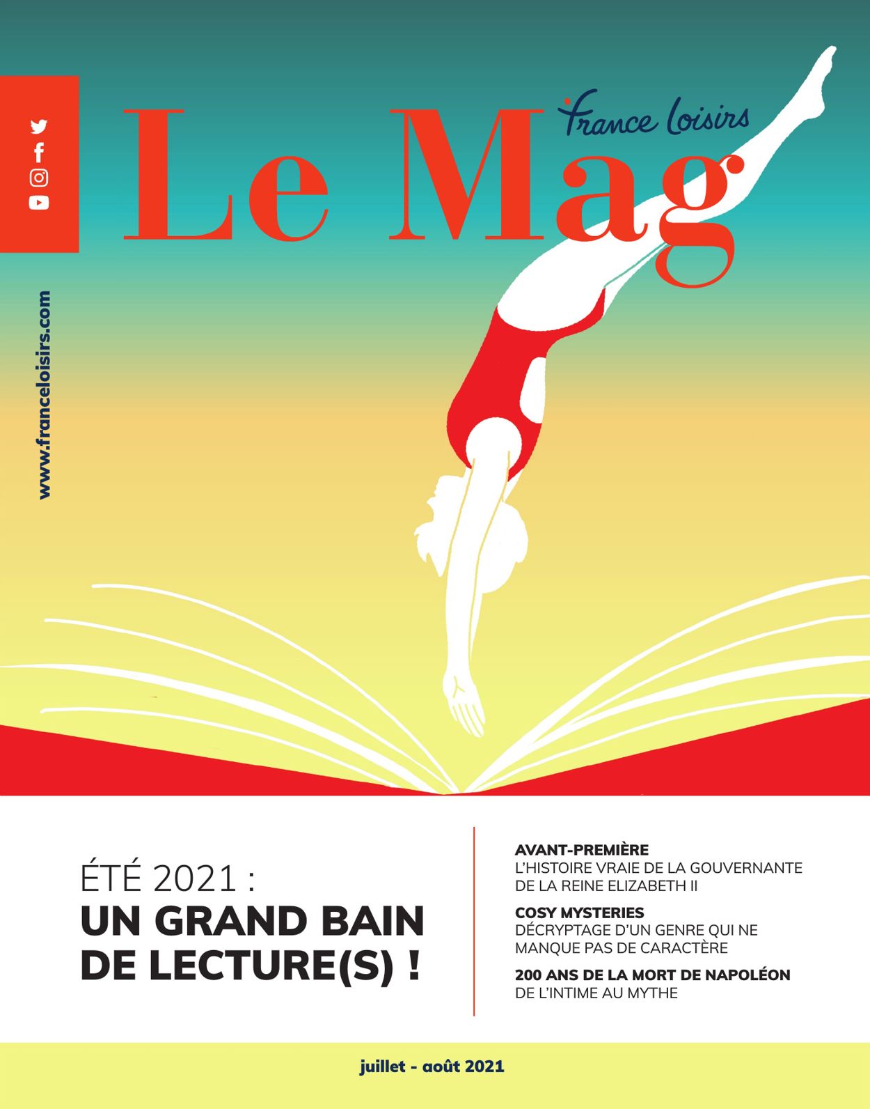France Loisirs Catalogue - 01.07-31.08.2021
