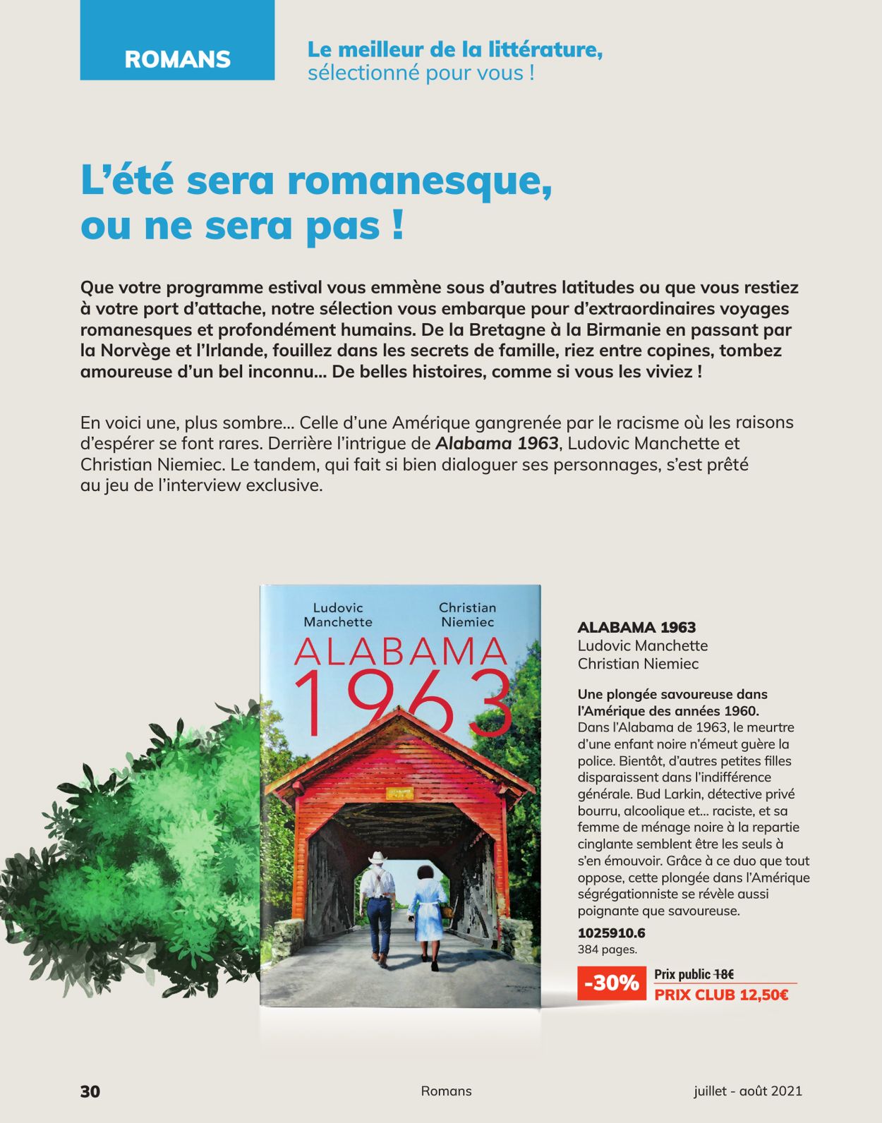 France Loisirs Catalogue - 01.07-31.08.2021 (Page 30)