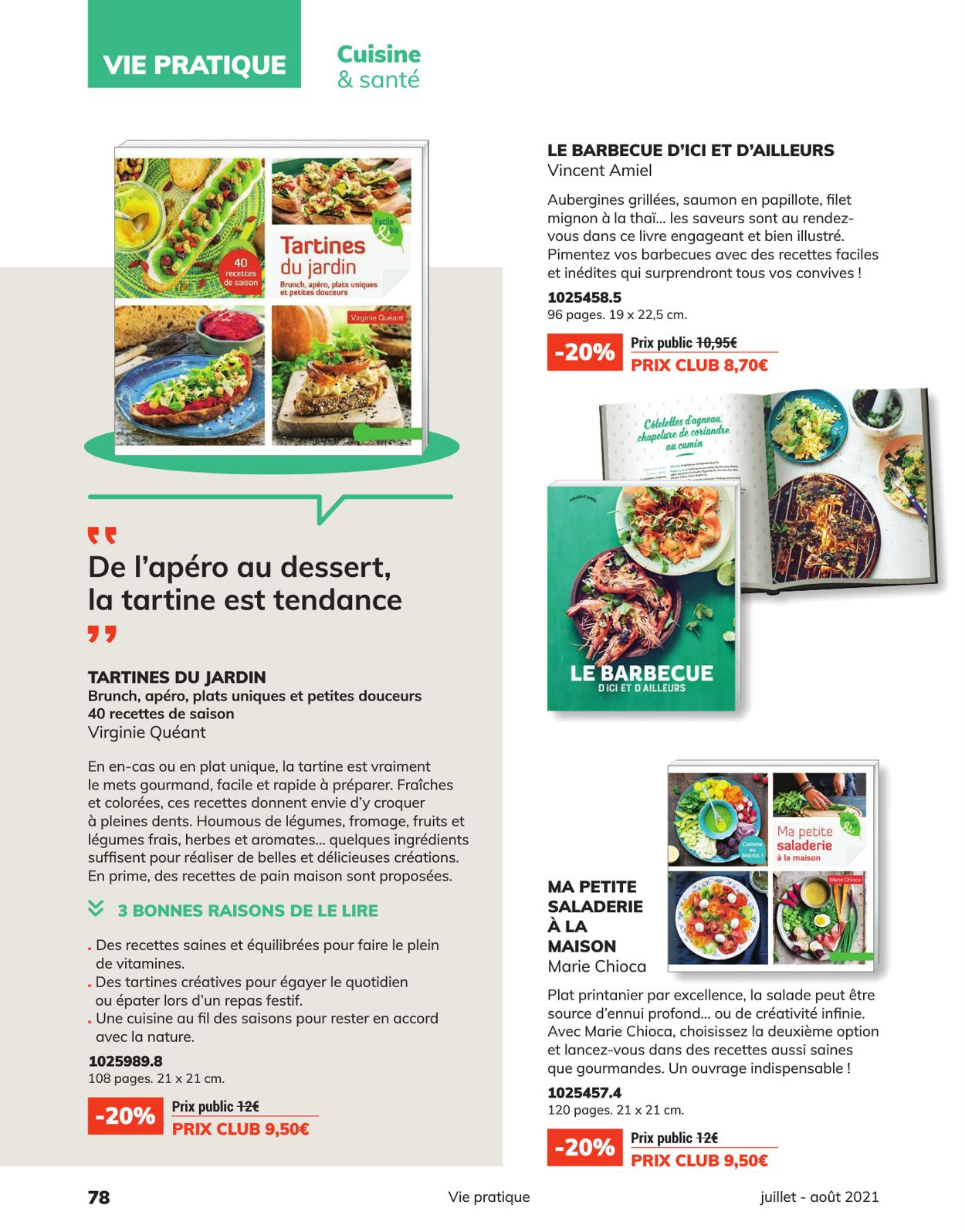 France Loisirs Catalogue - 01.07-31.08.2021 (Page 78)