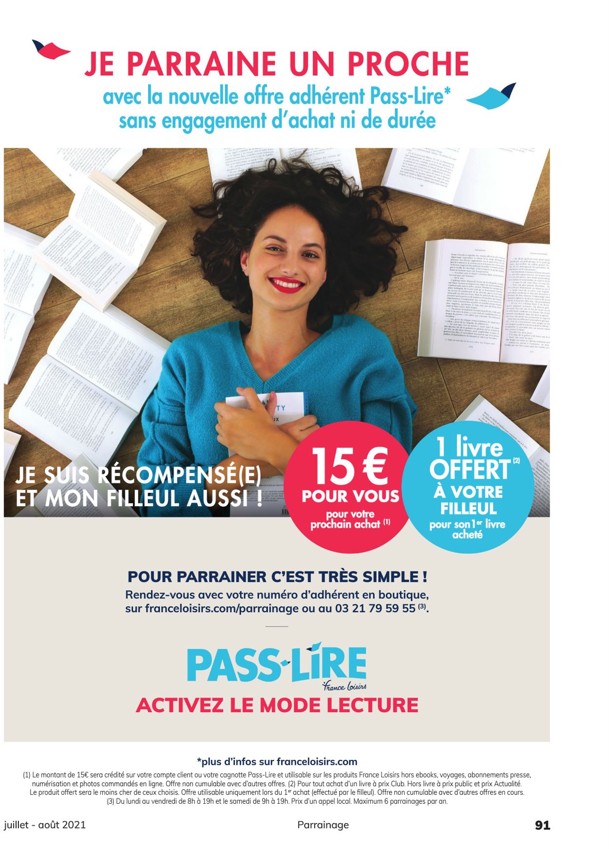 France Loisirs Catalogue - 01.07-31.08.2021 (Page 91)