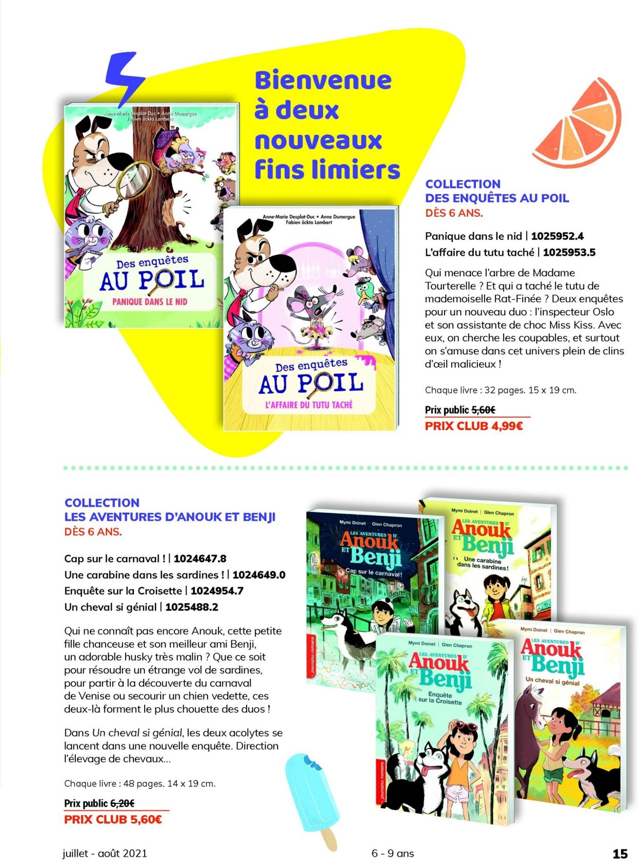 France Loisirs Catalogue - 01.07-31.08.2021 (Page 15)
