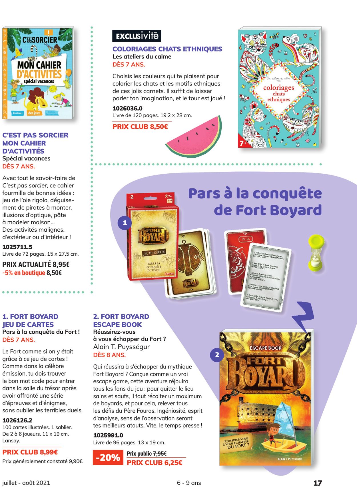 France Loisirs Catalogue - 01.07-31.08.2021 (Page 17)