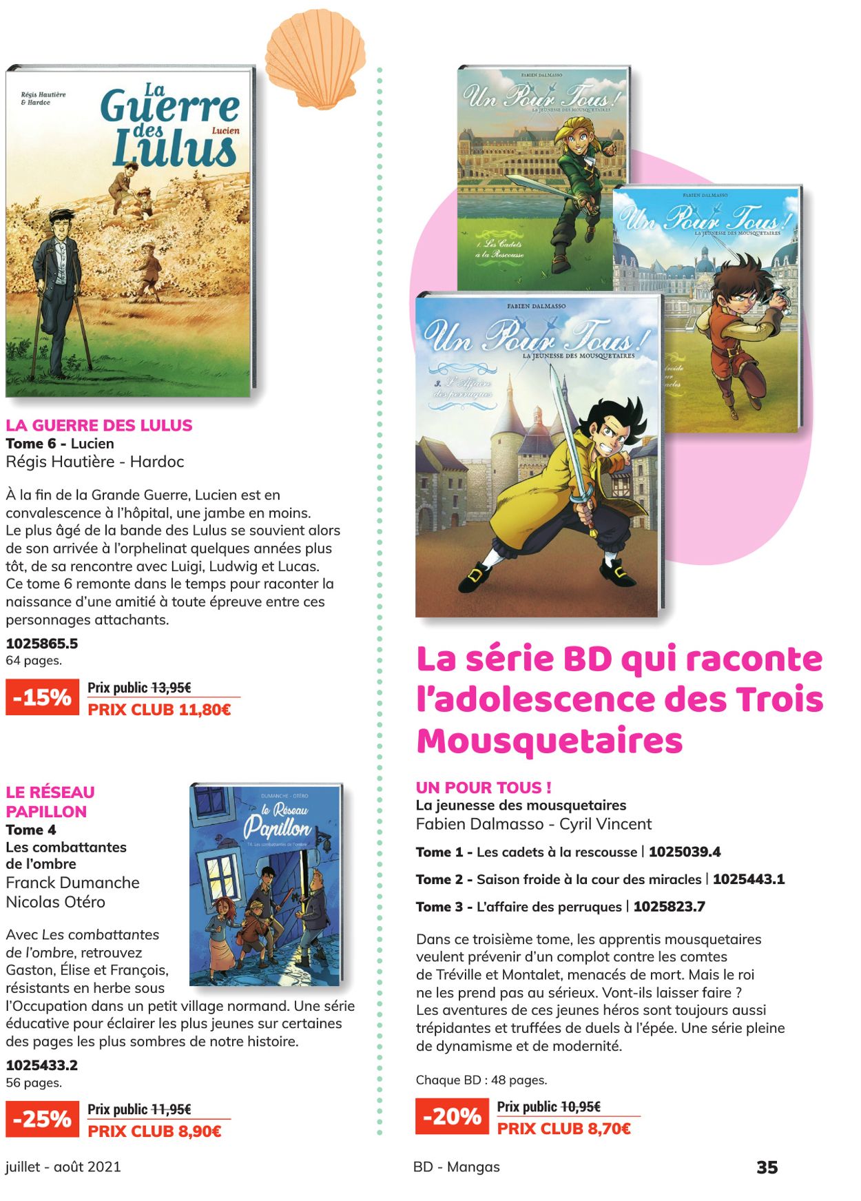 France Loisirs Catalogue - 01.07-31.08.2021 (Page 35)