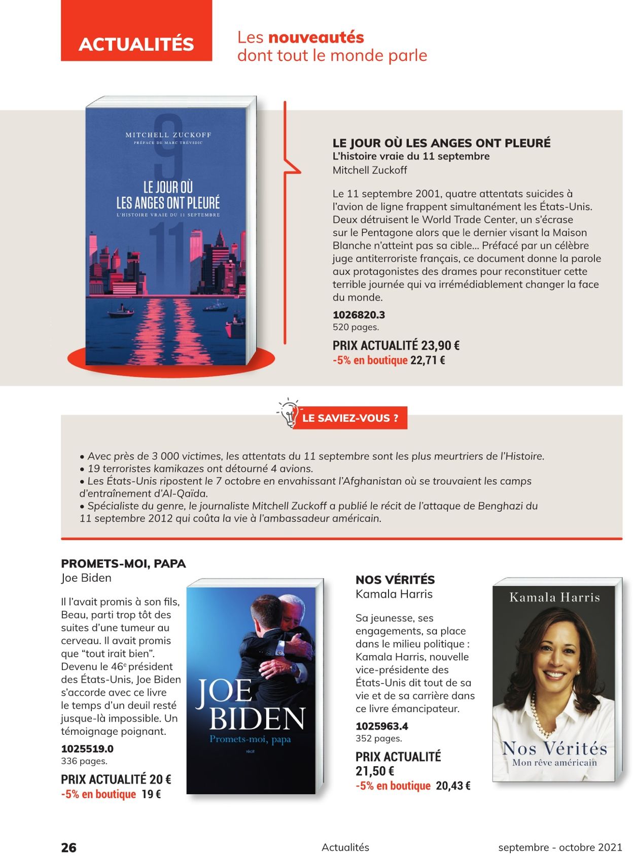 France Loisirs Catalogue - 01.09-30.09.2021 (Page 26)
