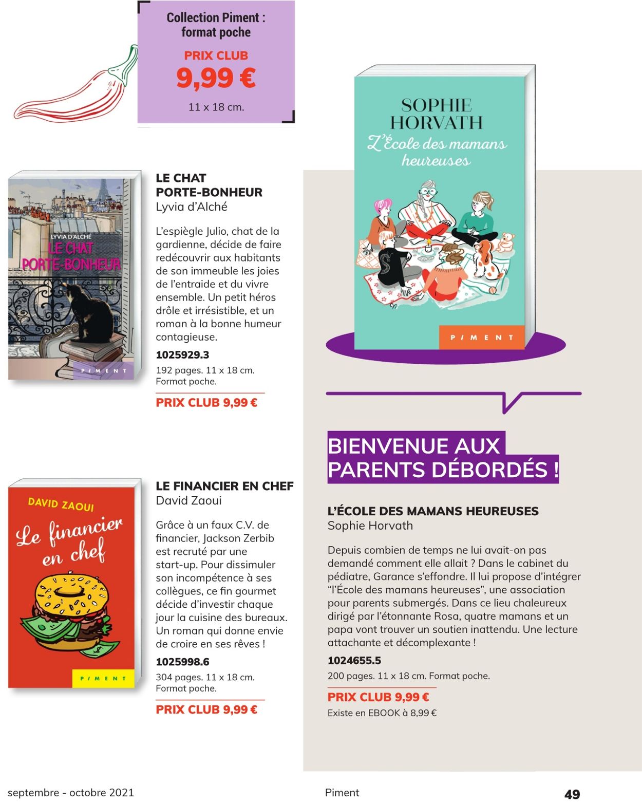 France Loisirs Catalogue - 01.09-30.09.2021 (Page 49)