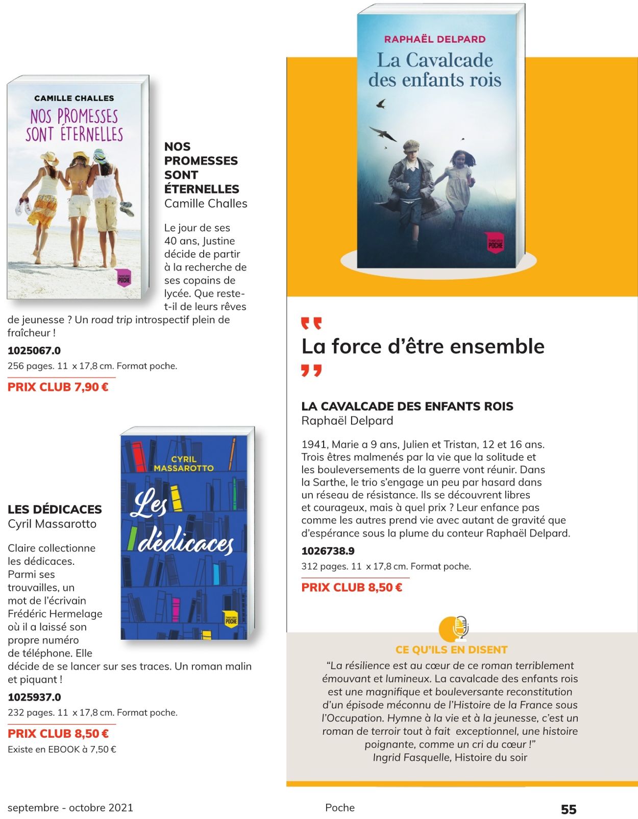 France Loisirs Catalogue - 01.09-30.09.2021 (Page 55)