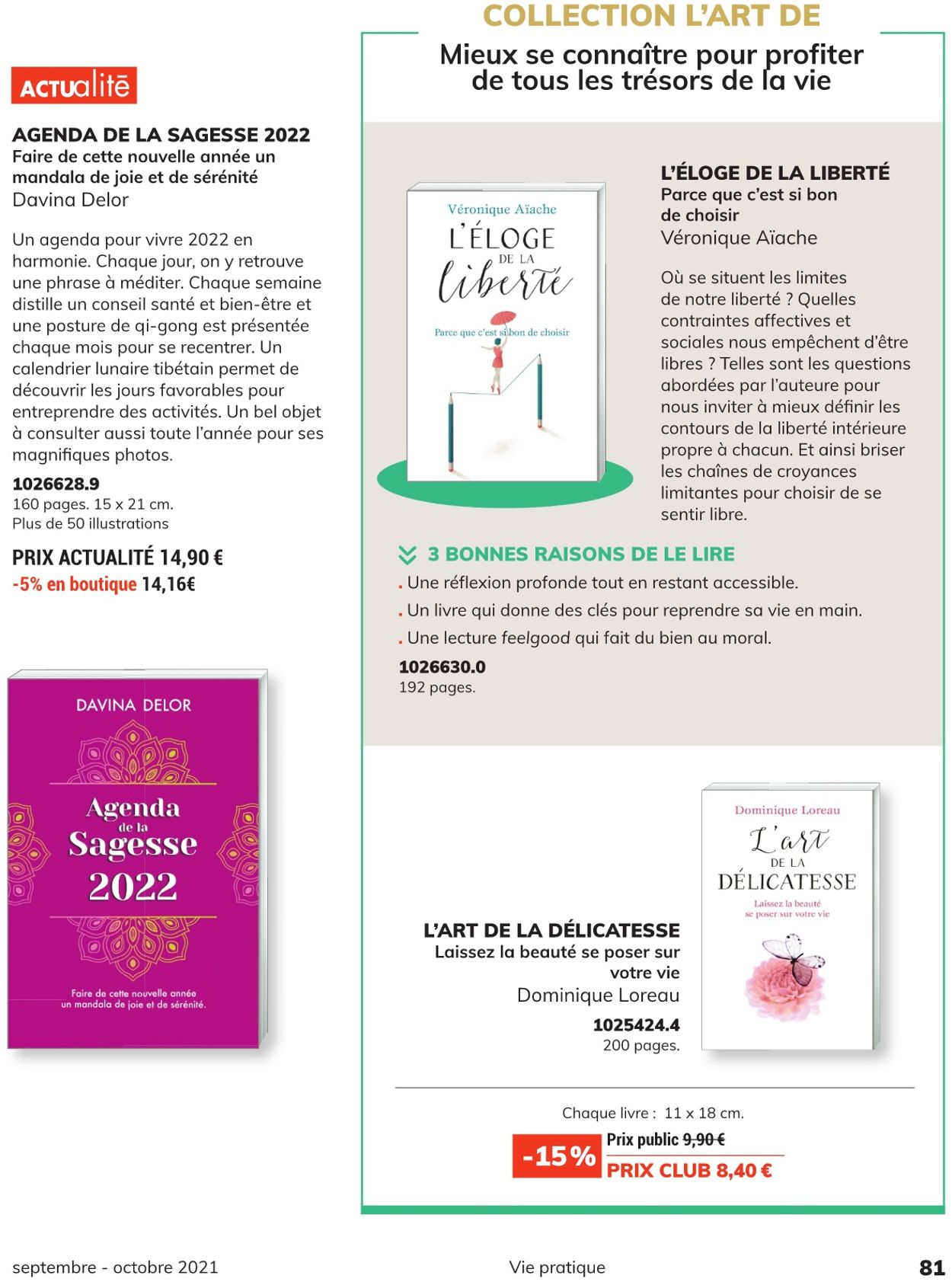 France Loisirs Catalogue - 01.09-30.09.2021 (Page 81)