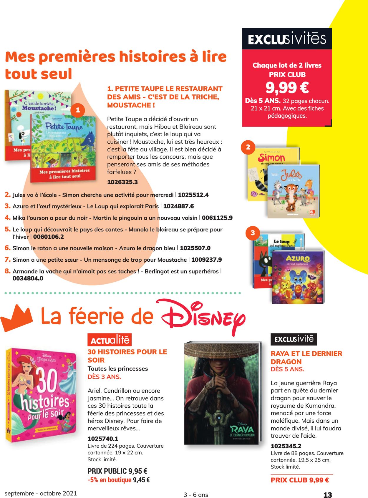 France Loisirs Catalogue - 04.09-30.09.2021 (Page 13)