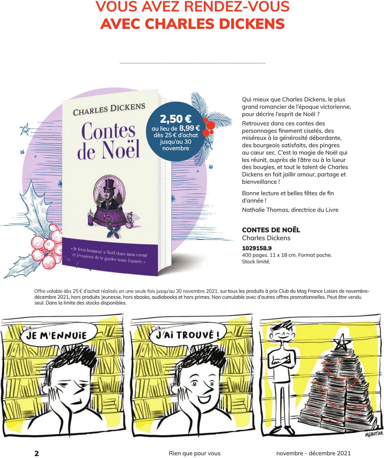 France Loisirs Catalogue - 01.11-31.12.2021 (Page 2)