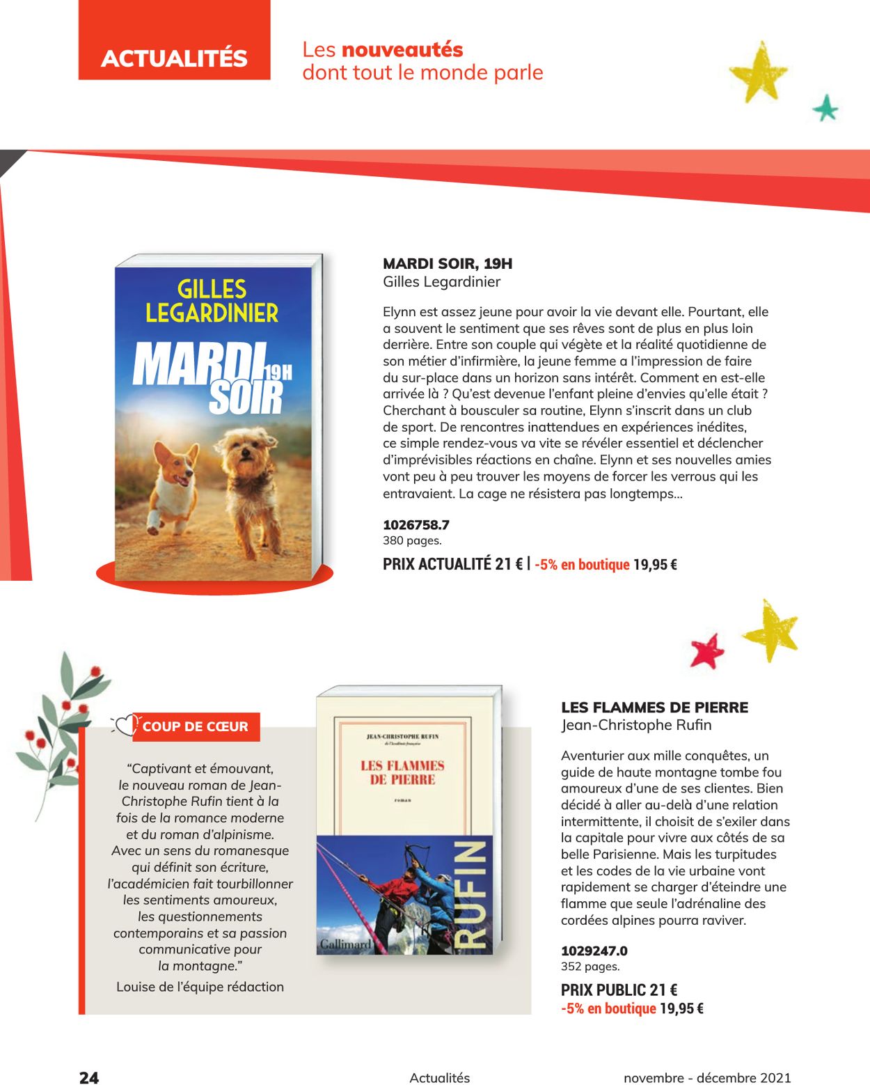 France Loisirs Catalogue - 01.11-31.12.2021 (Page 24)