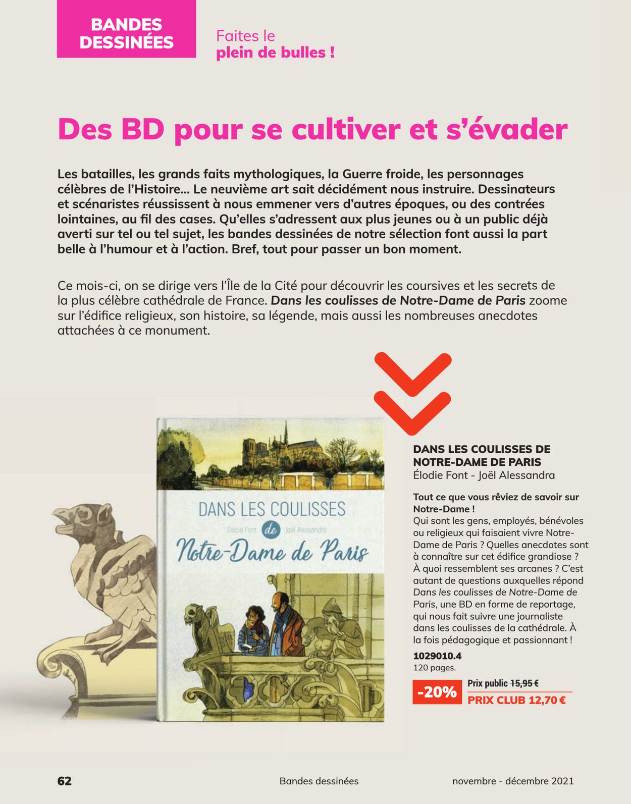 France Loisirs Catalogue - 01.11-31.12.2021 (Page 62)