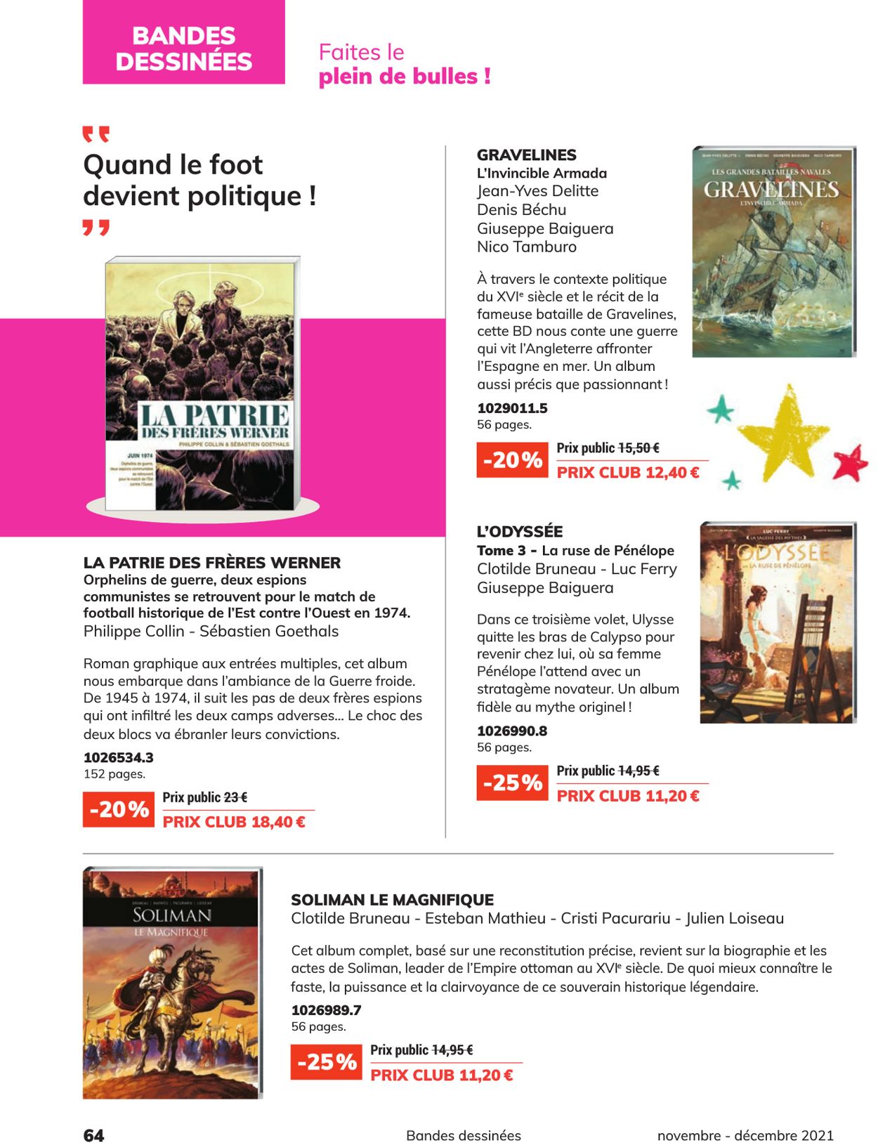 France Loisirs Catalogue - 01.11-31.12.2021 (Page 64)