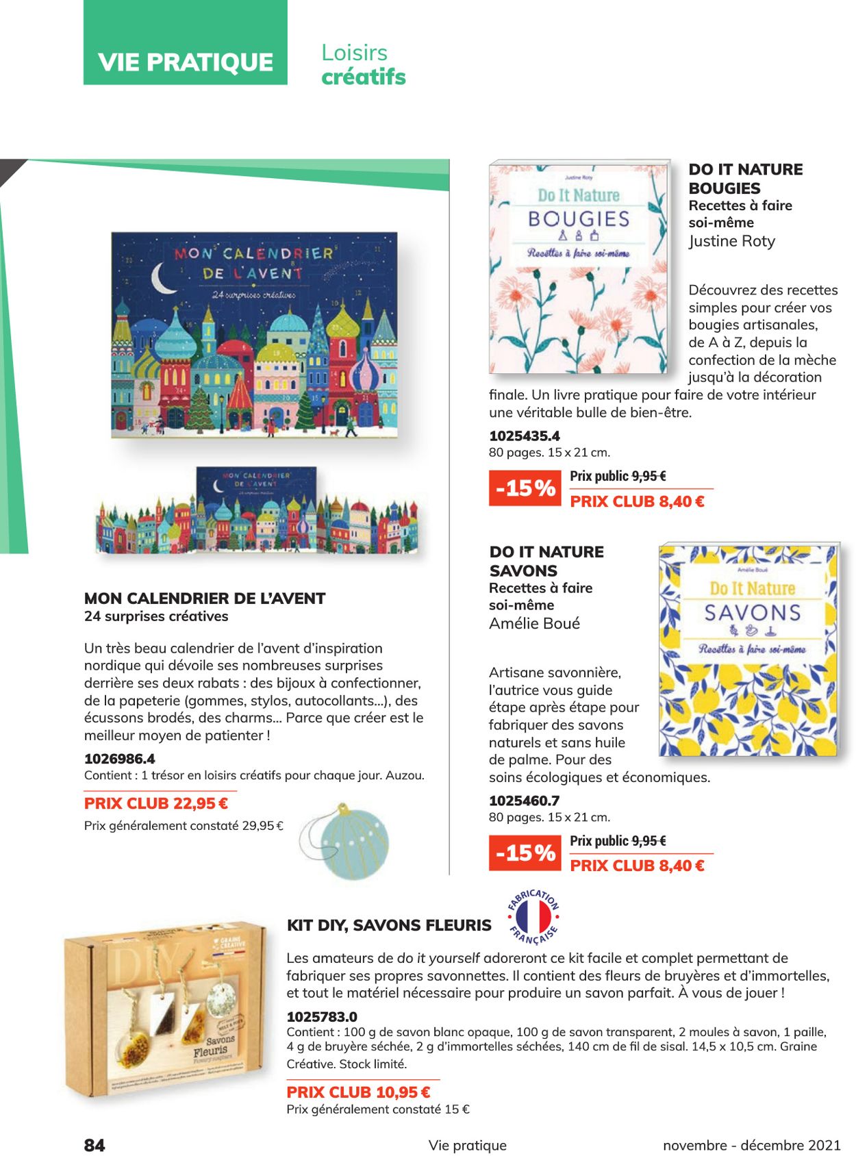 France Loisirs Catalogue - 01.11-31.12.2021 (Page 84)