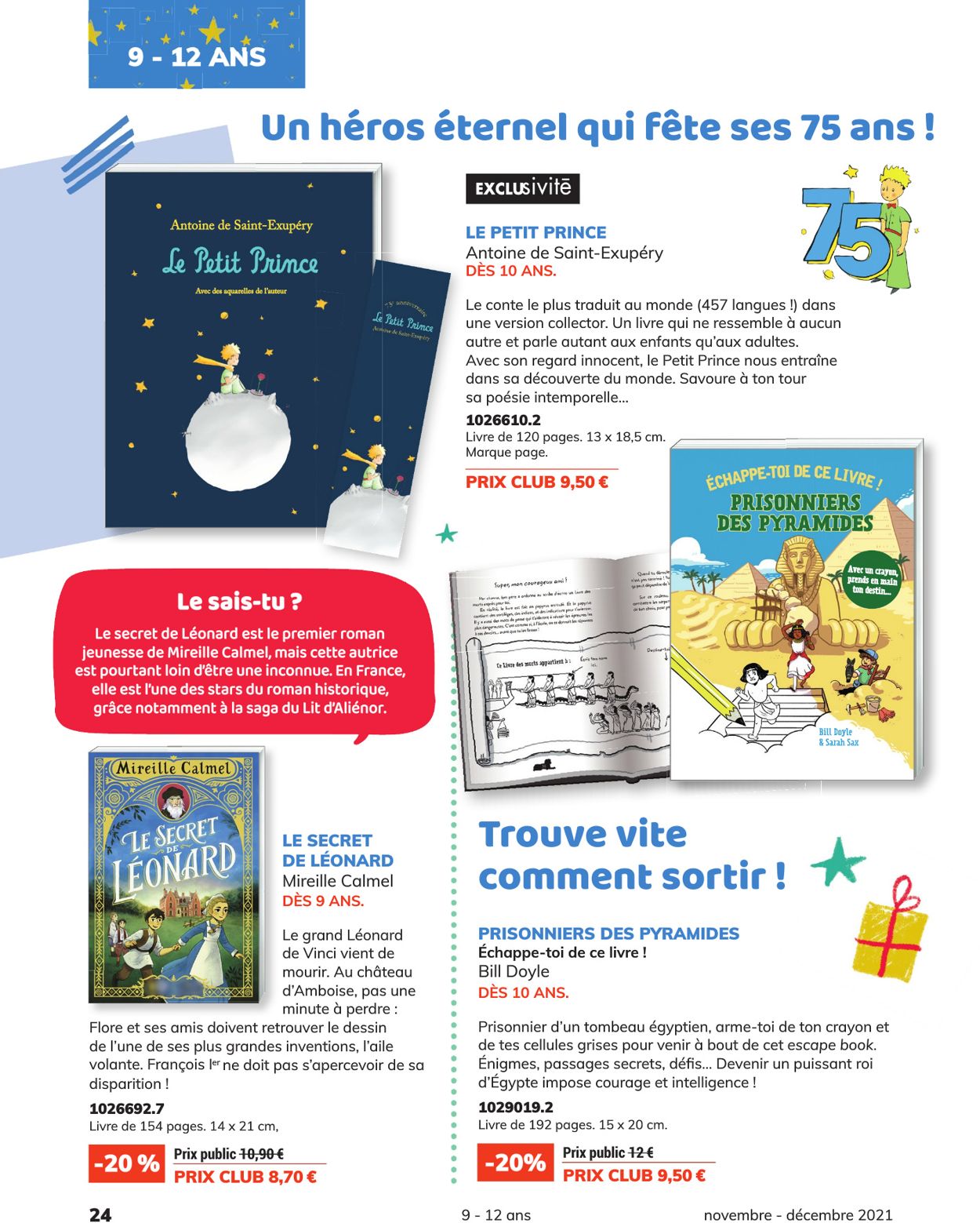 France Loisirs Catalogue - 01.11-30.11.2021 (Page 24)