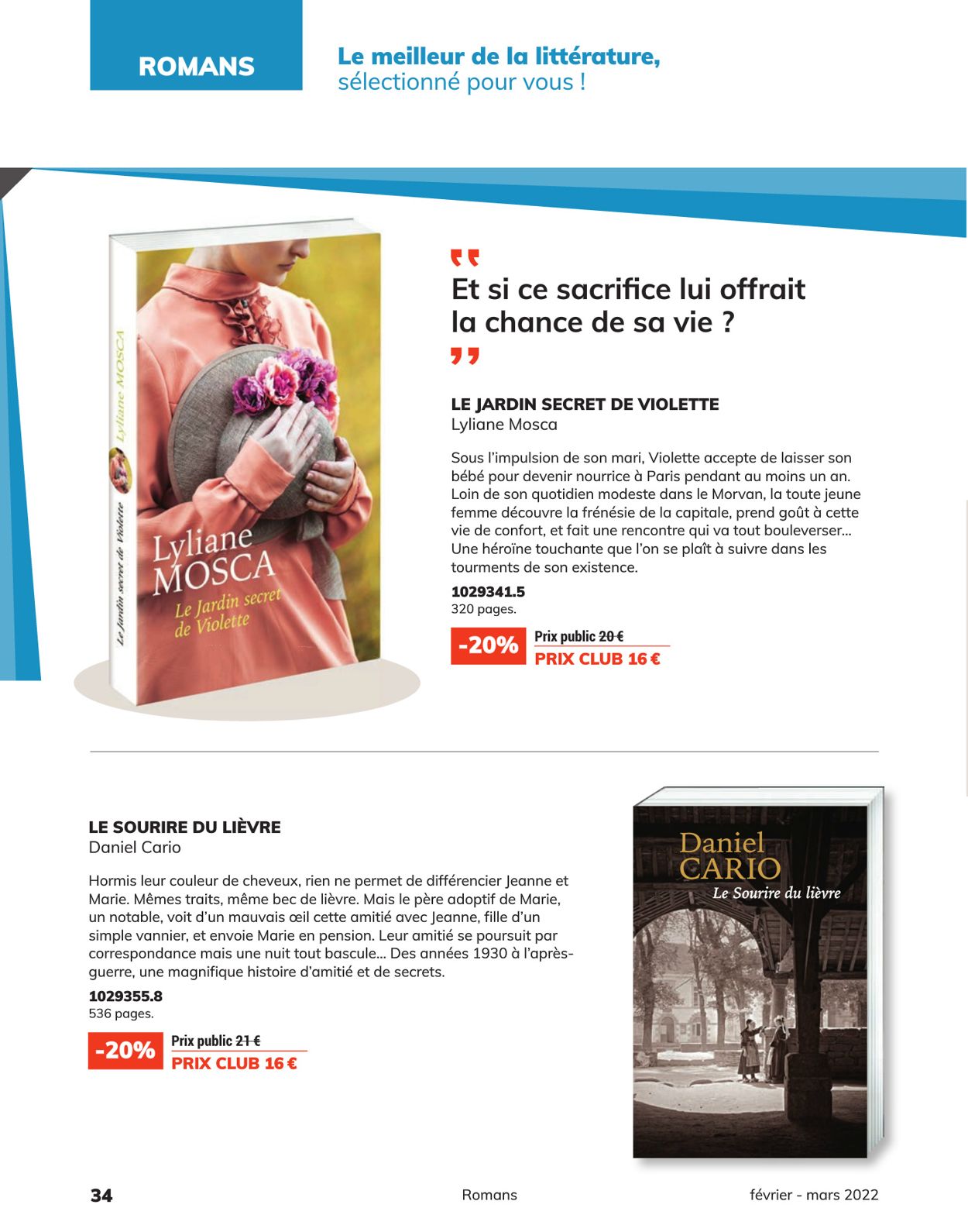 France Loisirs Catalogue - 21.02-31.03.2022 (Page 34)