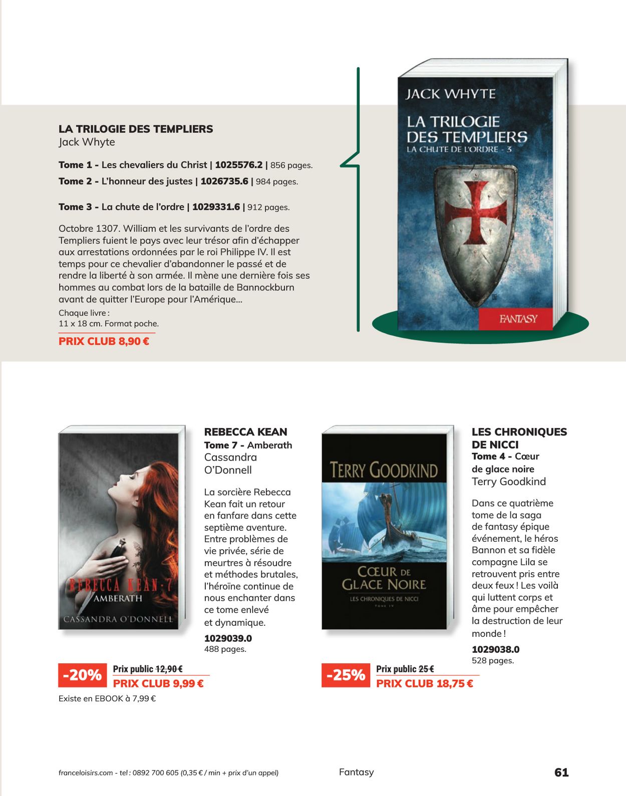 France Loisirs Catalogue - 21.02-31.03.2022 (Page 61)