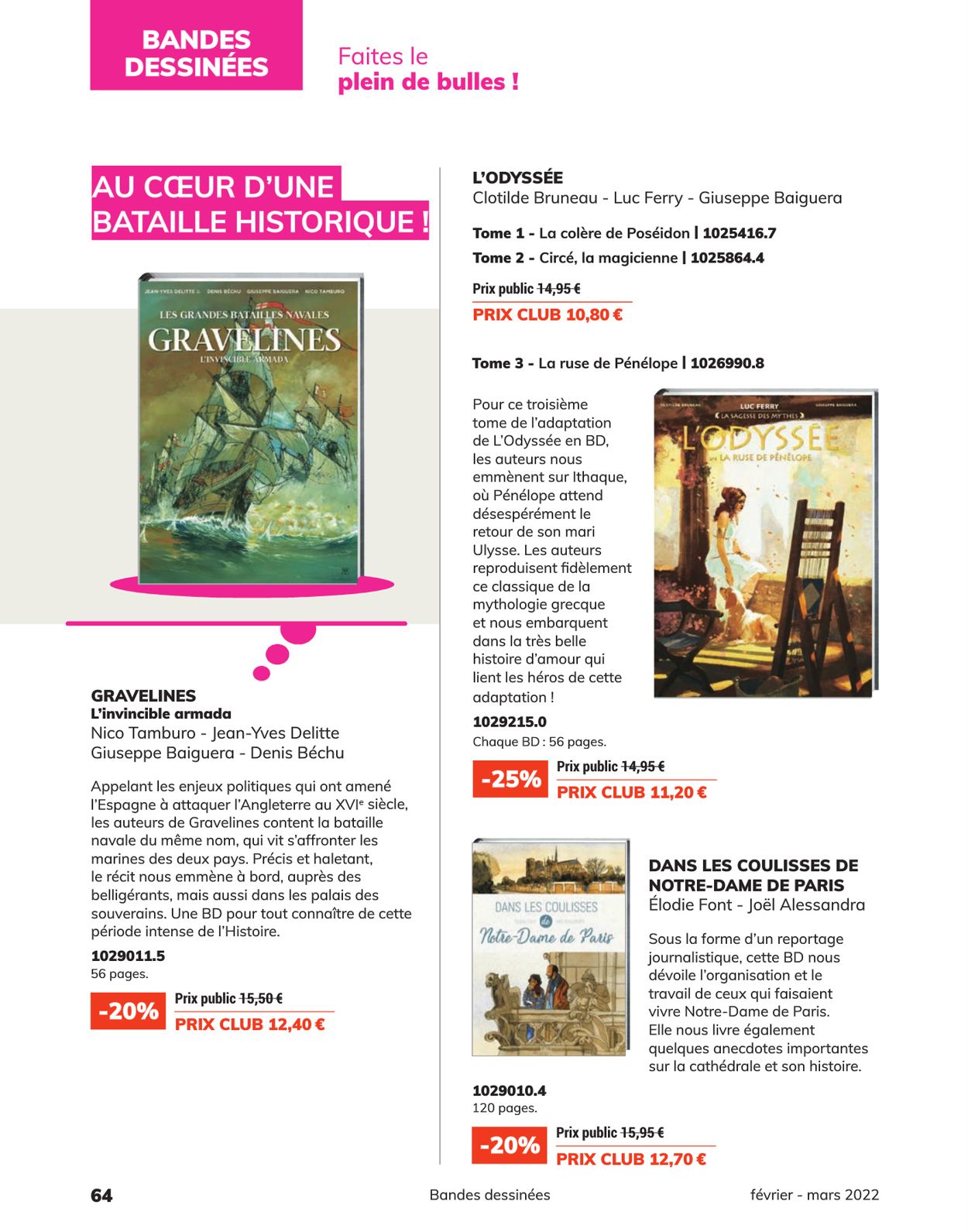 France Loisirs Catalogue - 21.02-31.03.2022 (Page 64)