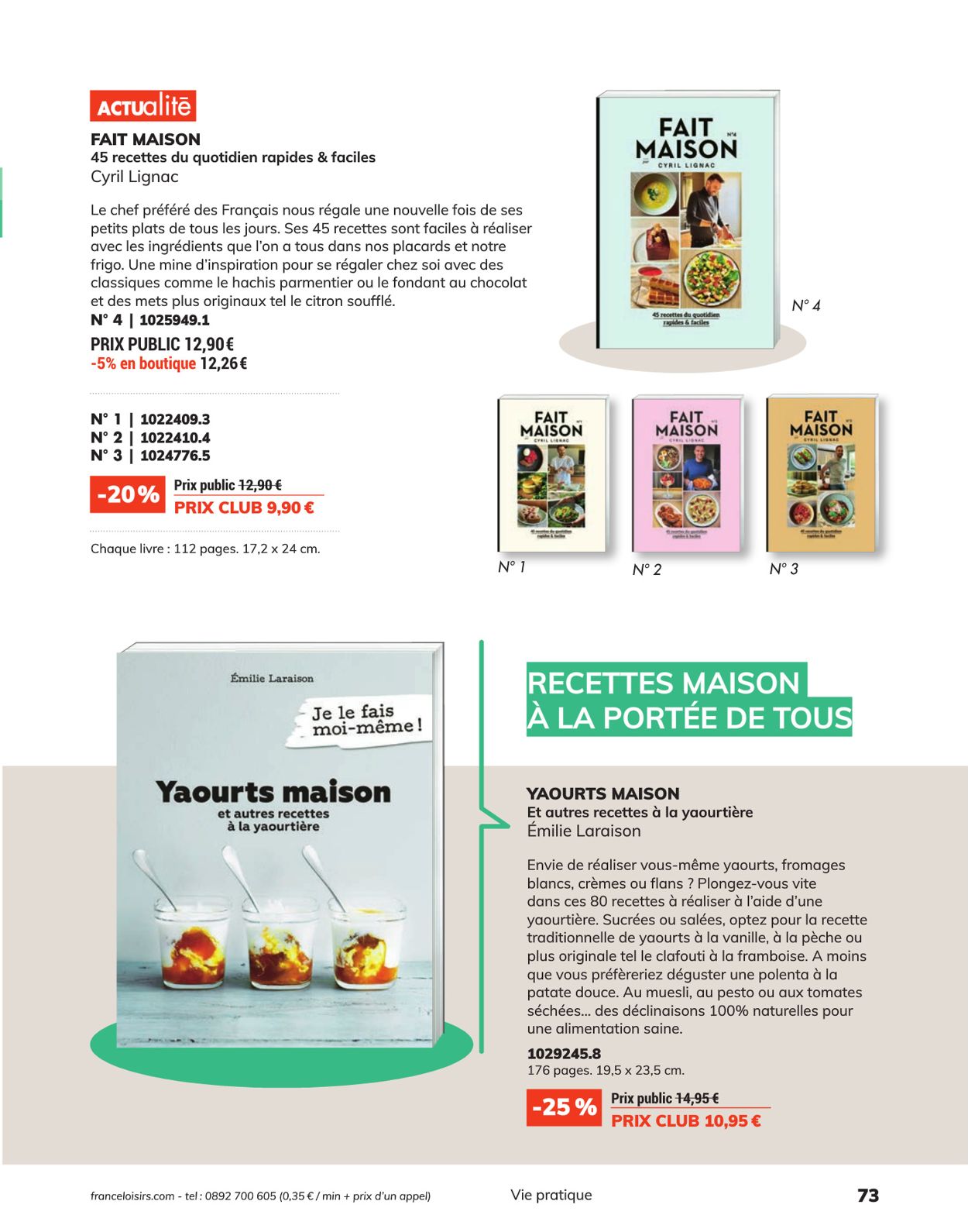 France Loisirs Catalogue - 21.02-31.03.2022 (Page 73)