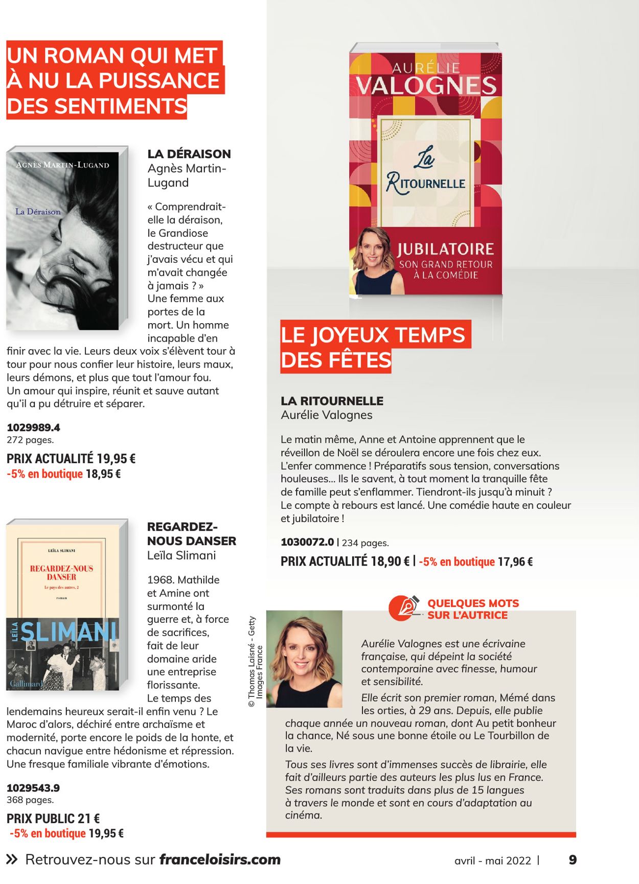 France Loisirs Catalogue - 01.04-09.06.2022 (Page 9)