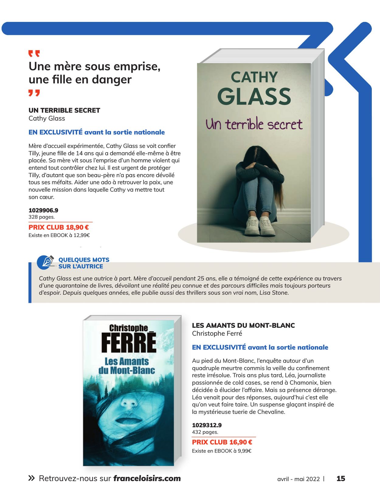 France Loisirs Catalogue - 01.04-09.06.2022 (Page 15)