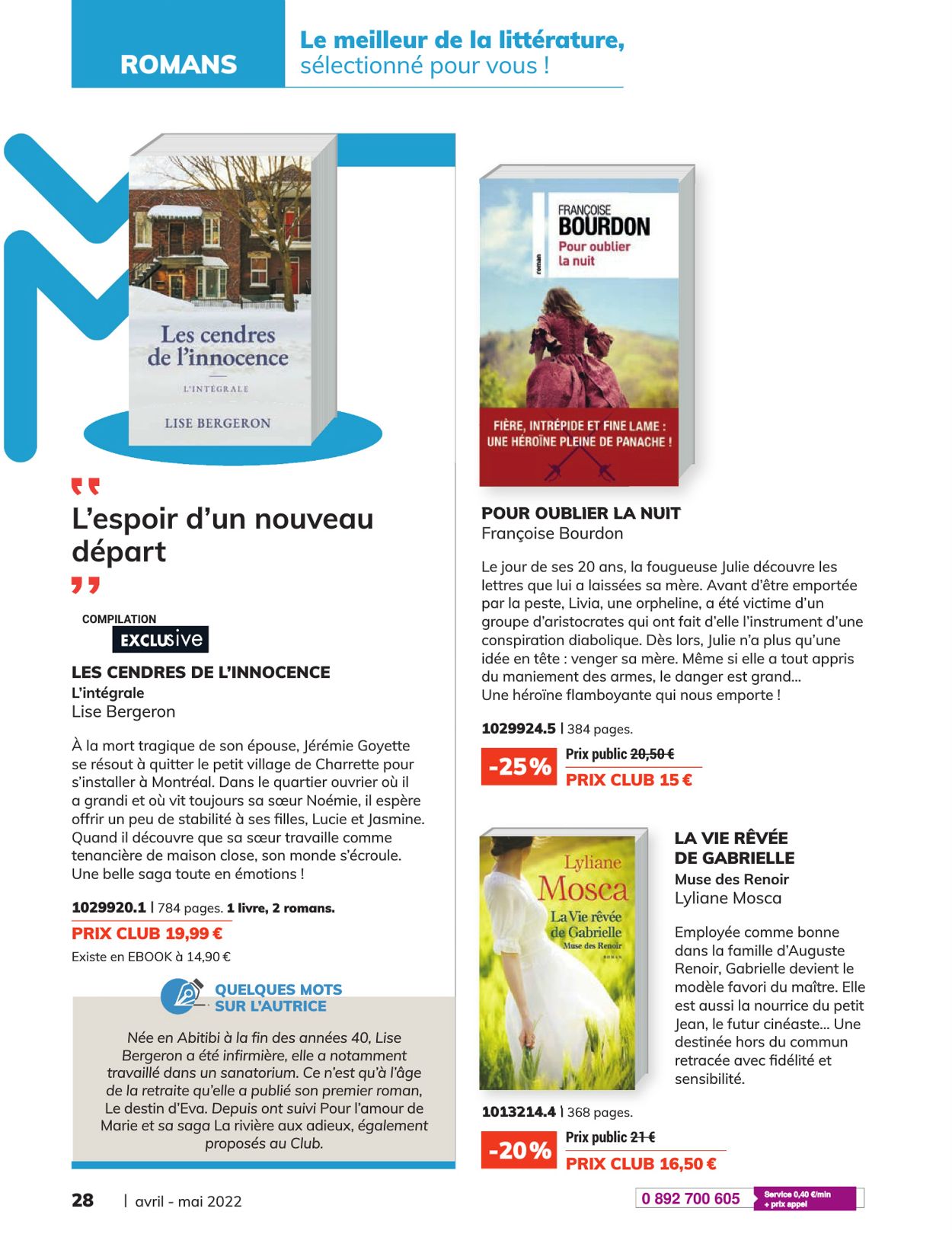 France Loisirs Catalogue - 01.04-09.06.2022 (Page 28)