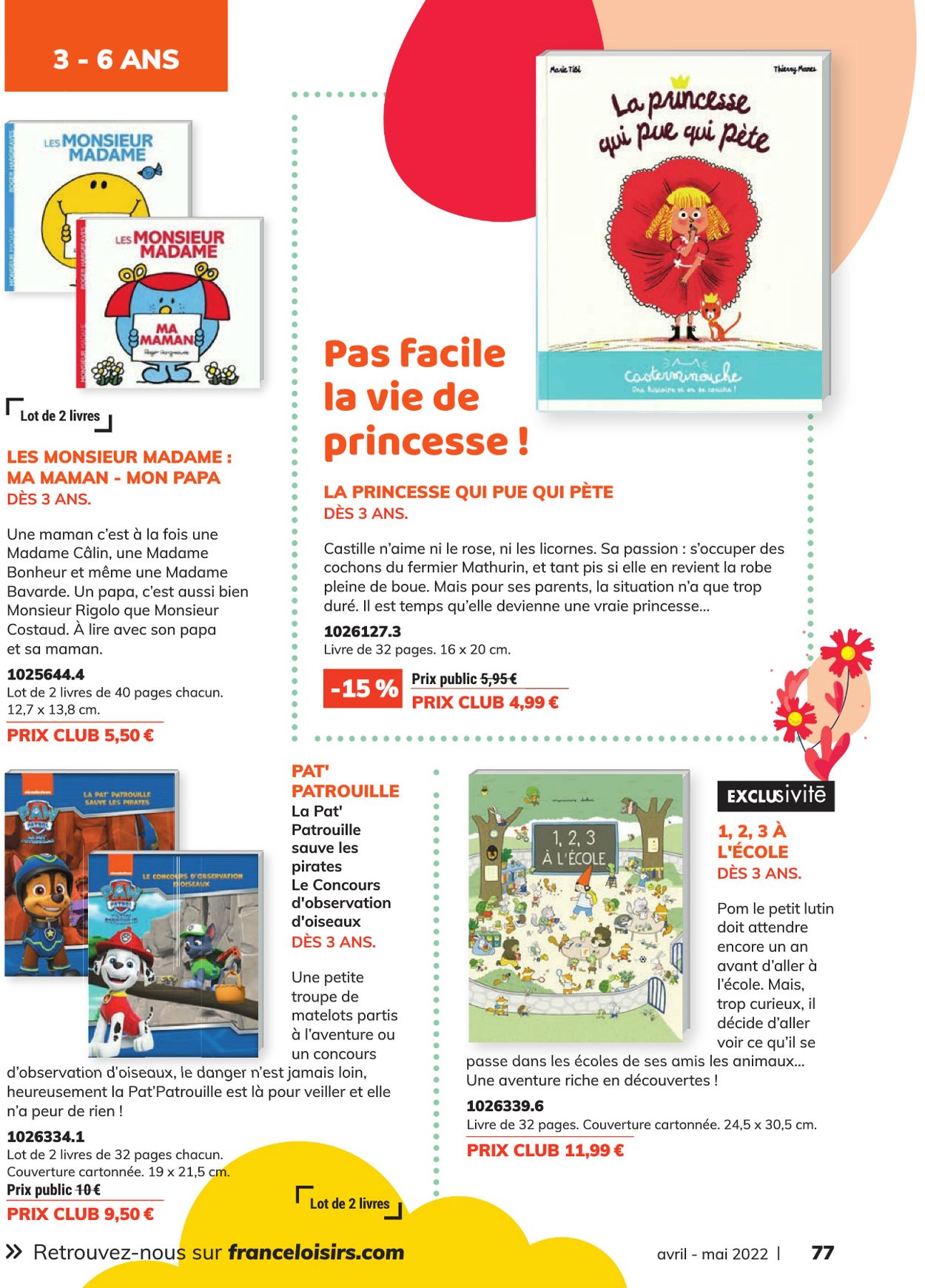 France Loisirs Catalogue - 01.04-09.06.2022 (Page 77)