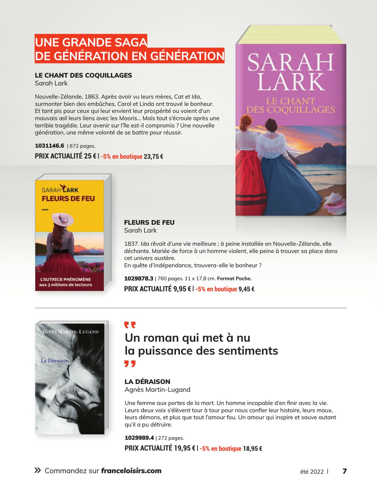 France Loisirs Catalogue - 20.06-24.07.2022 (Page 7)