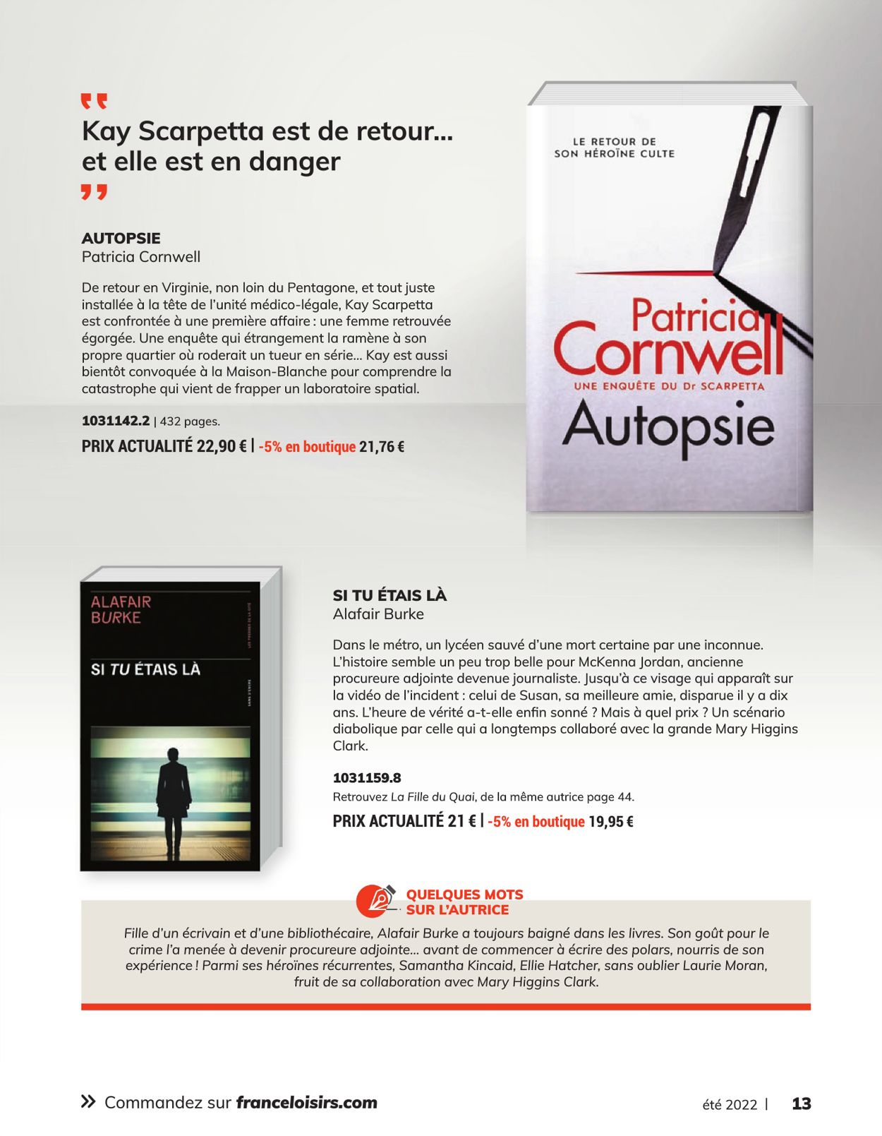 France Loisirs Catalogue - 20.06-24.07.2022 (Page 13)