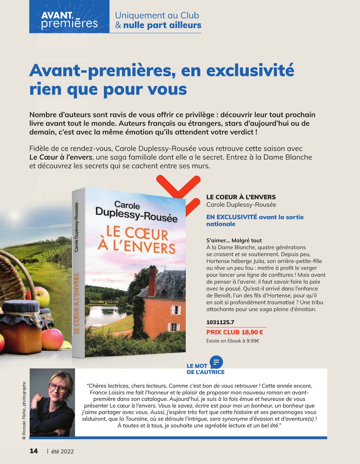 France Loisirs Catalogue - 20.06-24.07.2022 (Page 14)