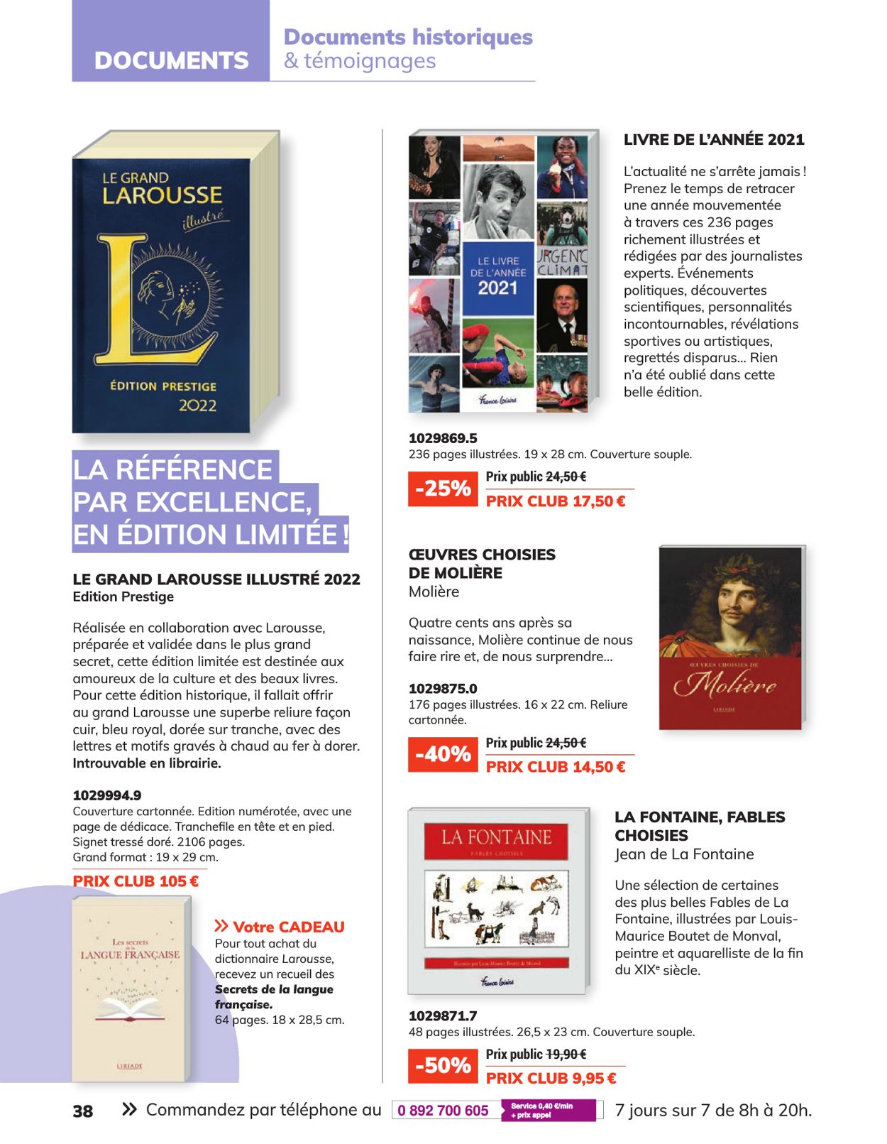 France Loisirs Catalogue - 20.06-24.07.2022 (Page 38)