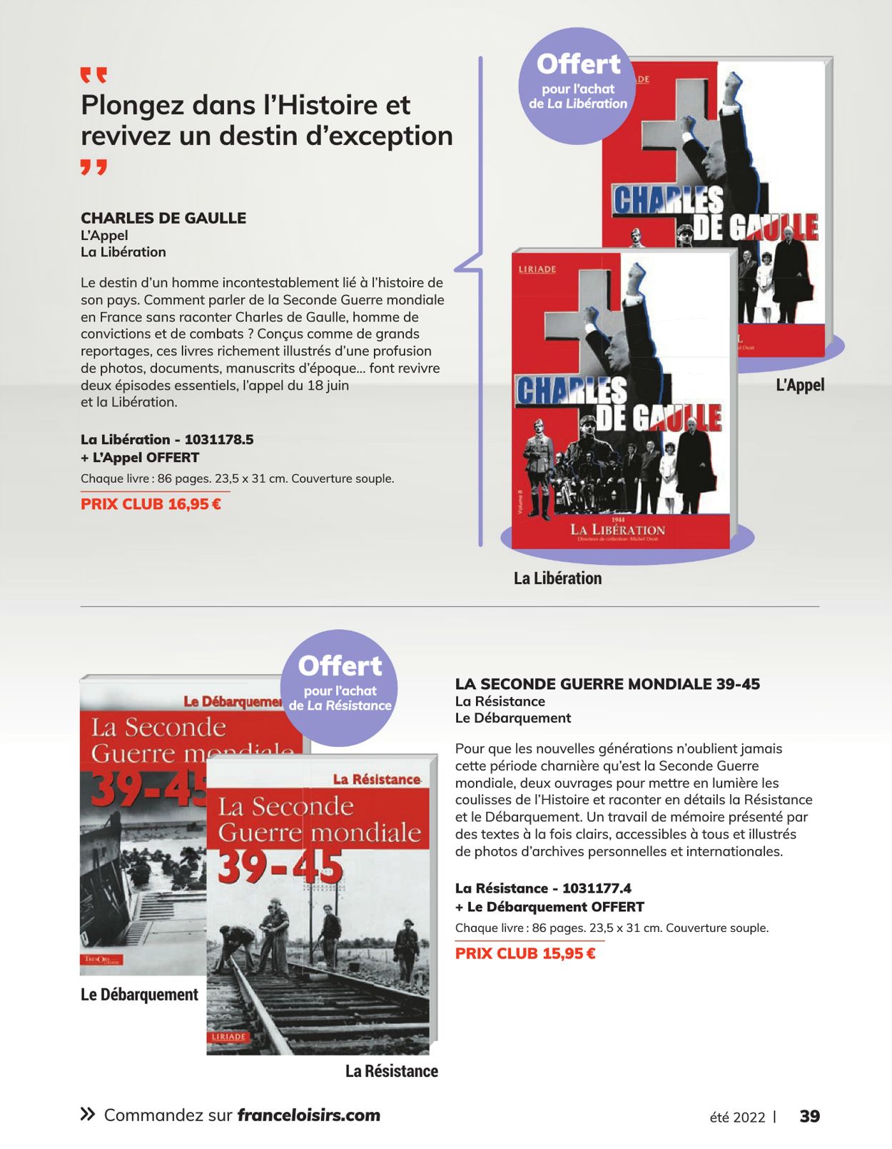 France Loisirs Catalogue - 20.06-24.07.2022 (Page 39)