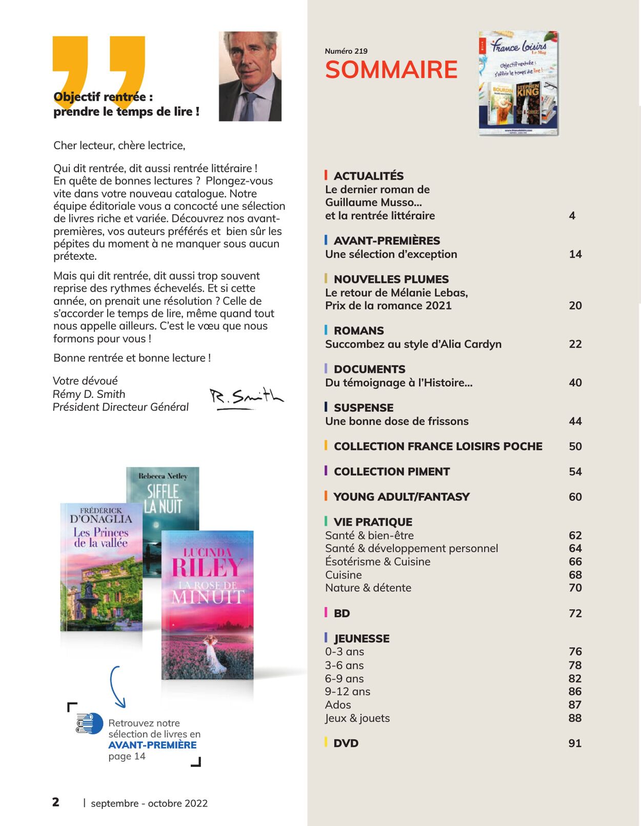 France Loisirs Catalogue - 01.09-31.10.2022 (Page 2)