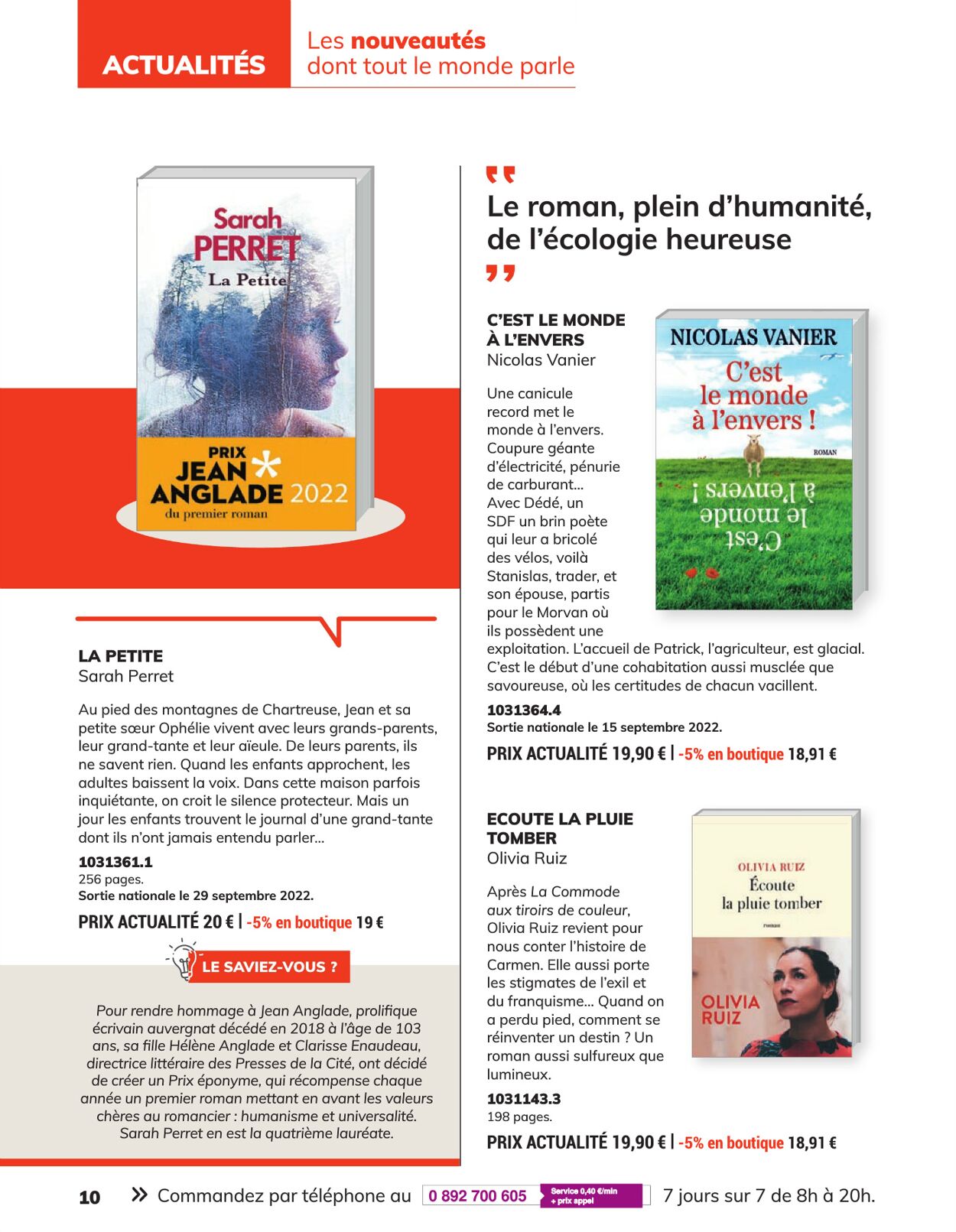France Loisirs Catalogue - 01.09-31.10.2022 (Page 10)