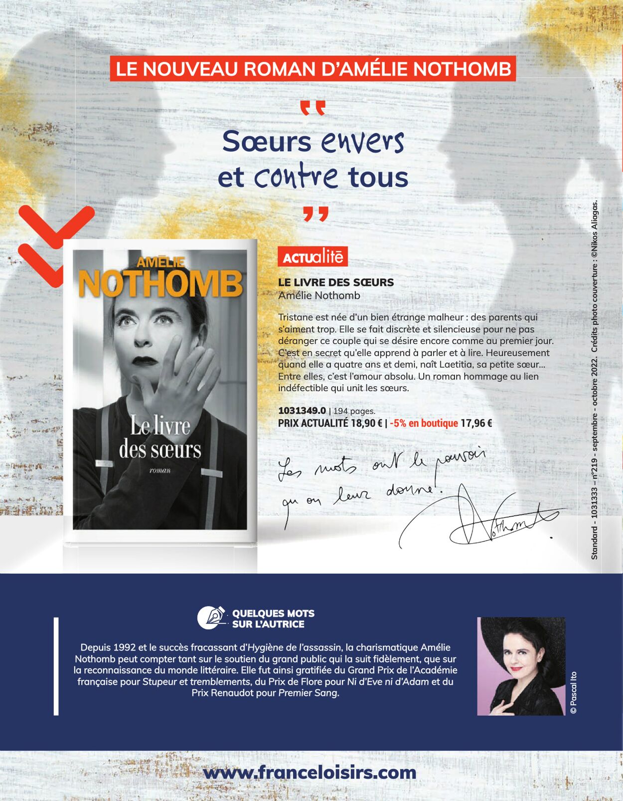 France Loisirs Catalogue - 01.09-31.10.2022 (Page 92)