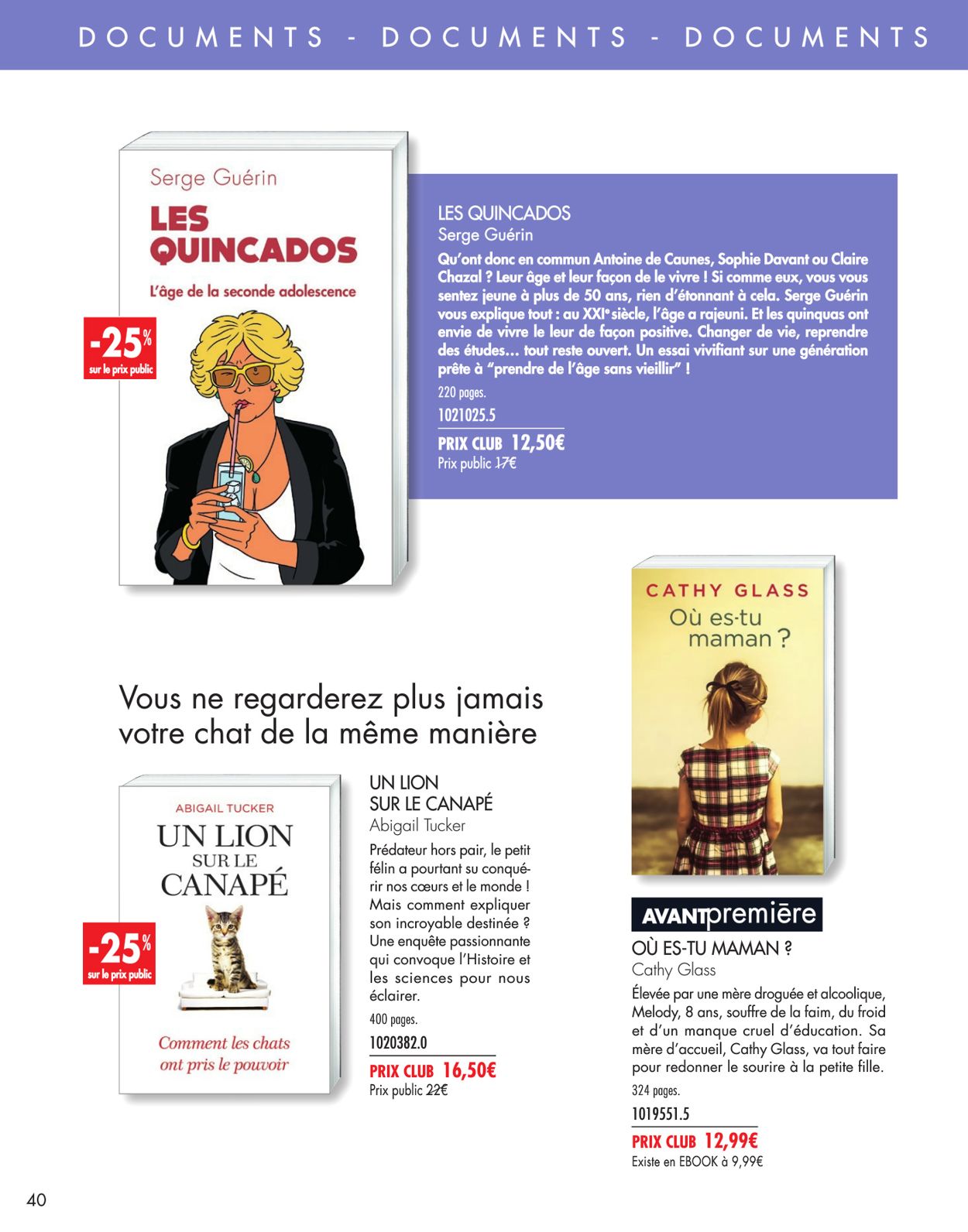 France Loisirs Catalogue - 09.03-30.04.2020 (Page 40)