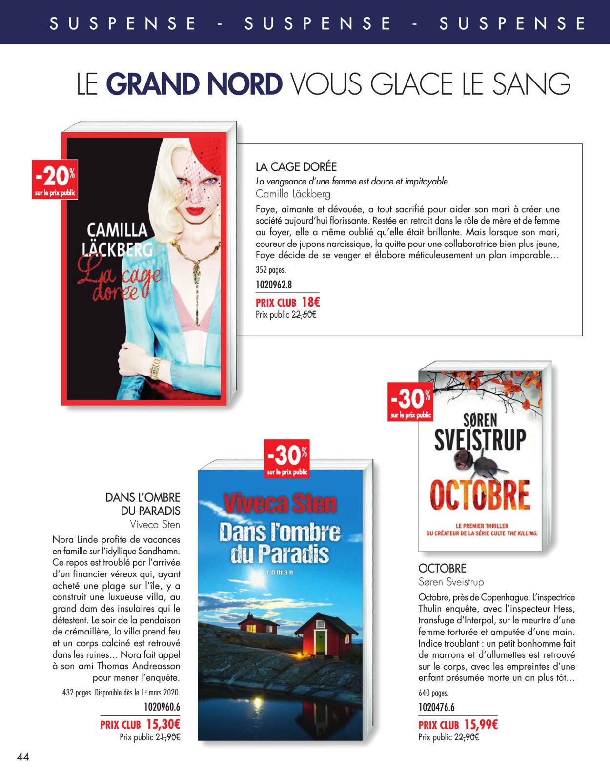 France Loisirs Catalogue - 09.03-30.04.2020 (Page 44)
