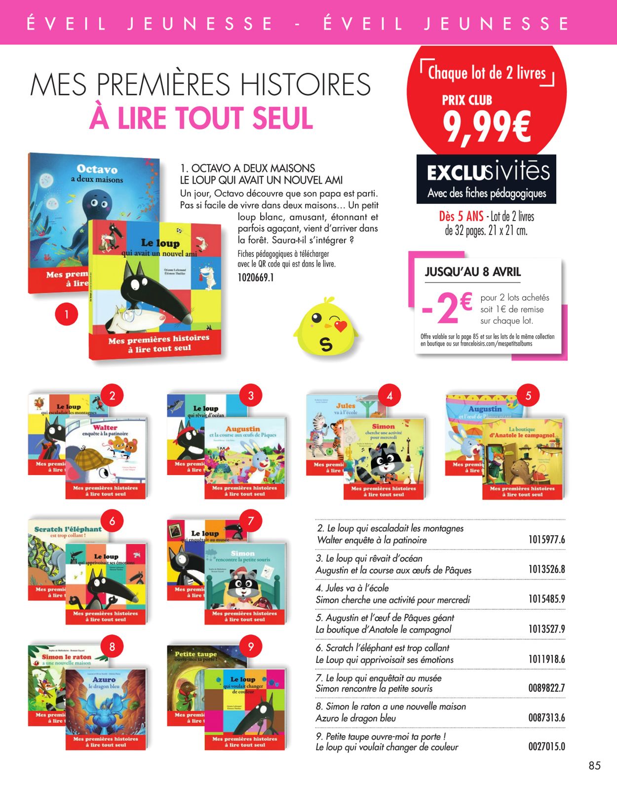 France Loisirs Catalogue - 09.03-30.04.2020 (Page 85)