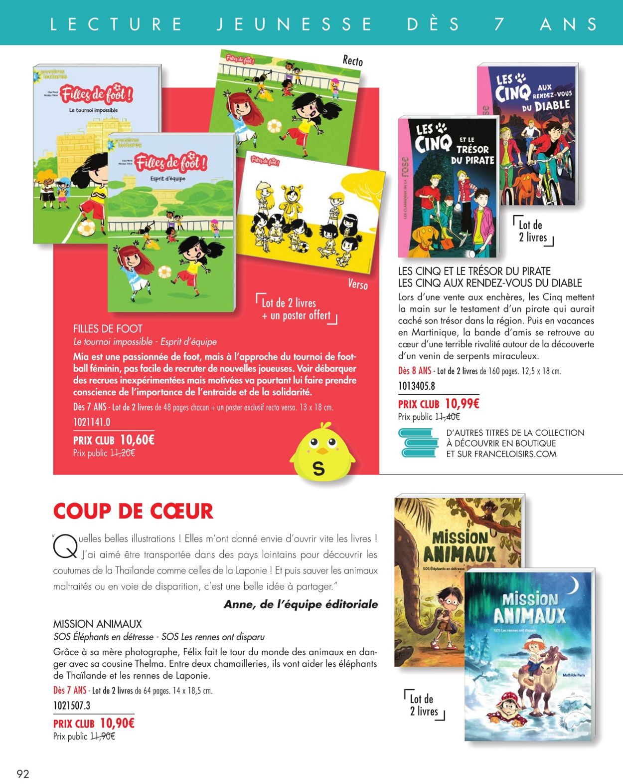 France Loisirs Catalogue - 09.03-30.04.2020 (Page 92)