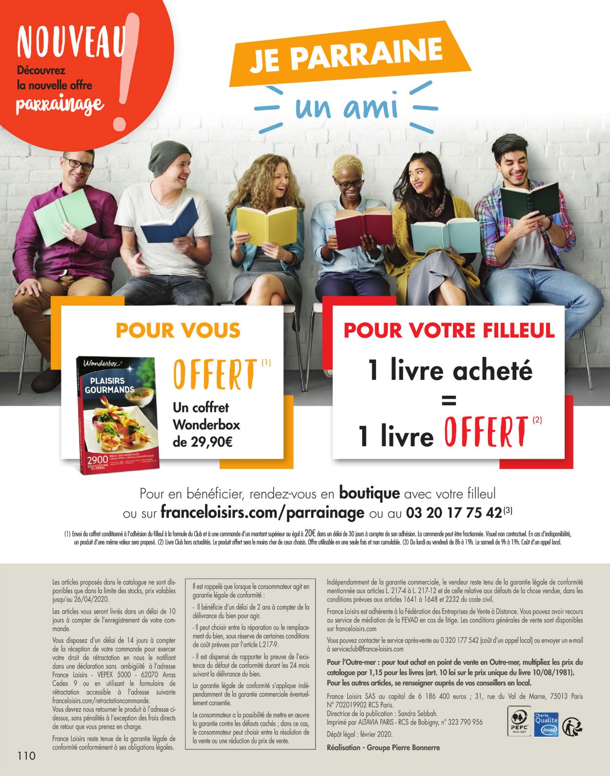 France Loisirs Catalogue - 09.03-30.04.2020 (Page 110)