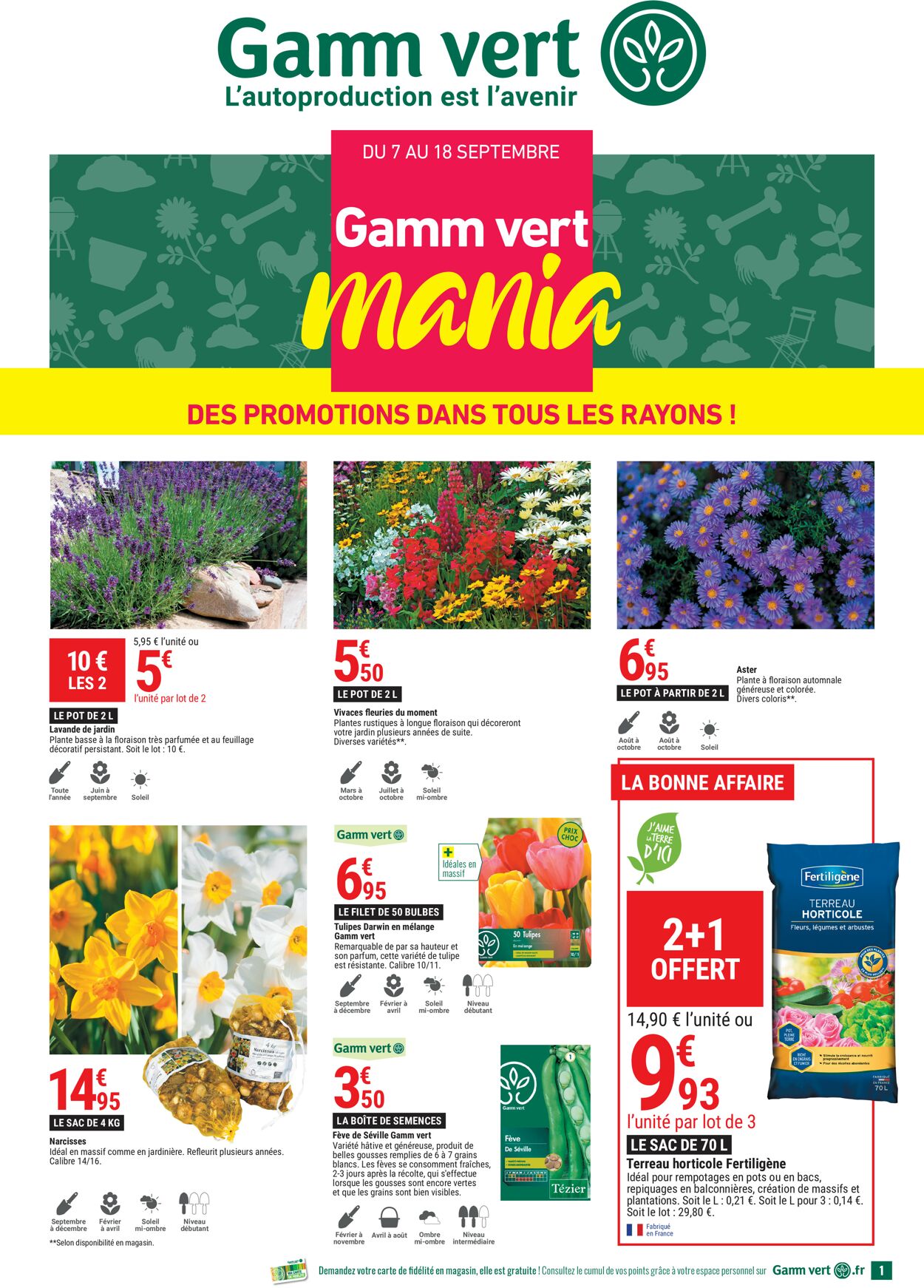 Gamm vert Catalogue - 07.09-18.09.2022