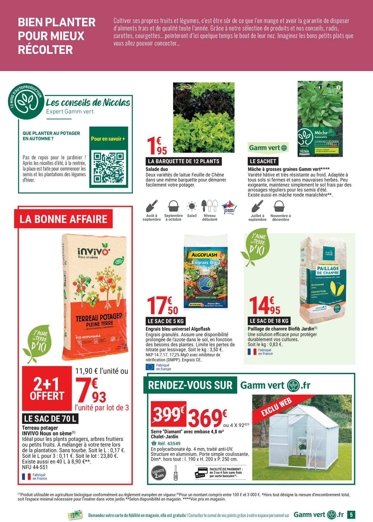 Gamm vert Catalogue - 28.09-09.10.2022 (Page 5)