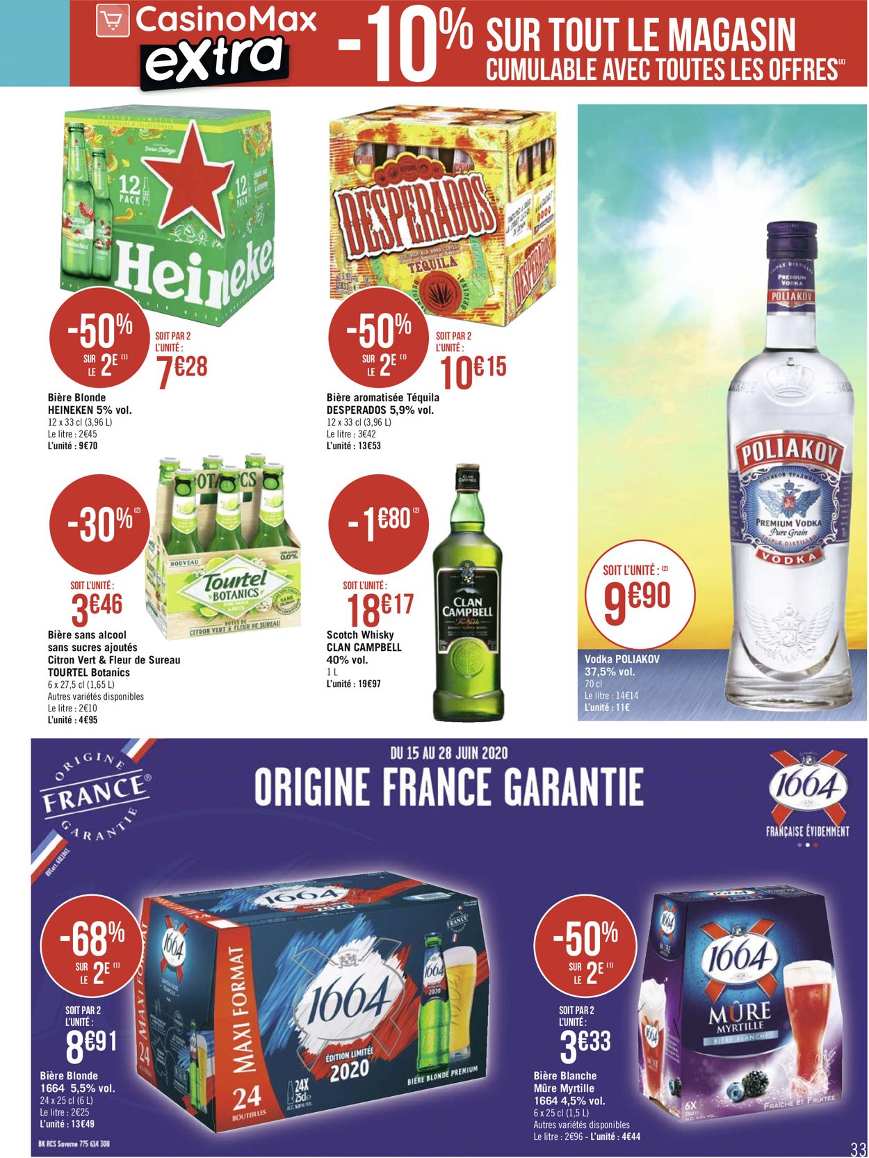 Géant Casino Catalogue - 15.06-28.06.2020 (Page 33)